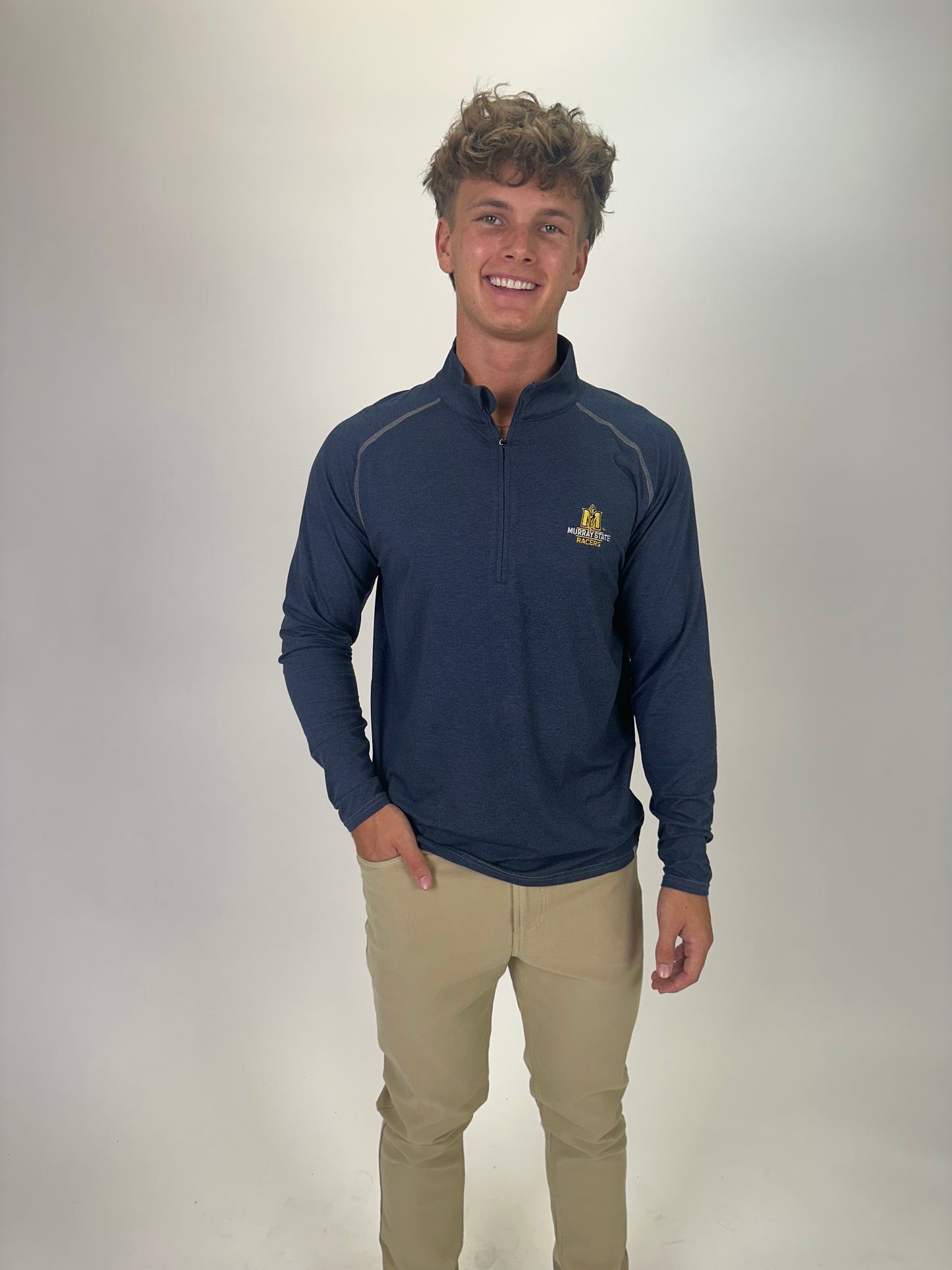 GenTeal | Wander Quarter Zip | Murray State Navy