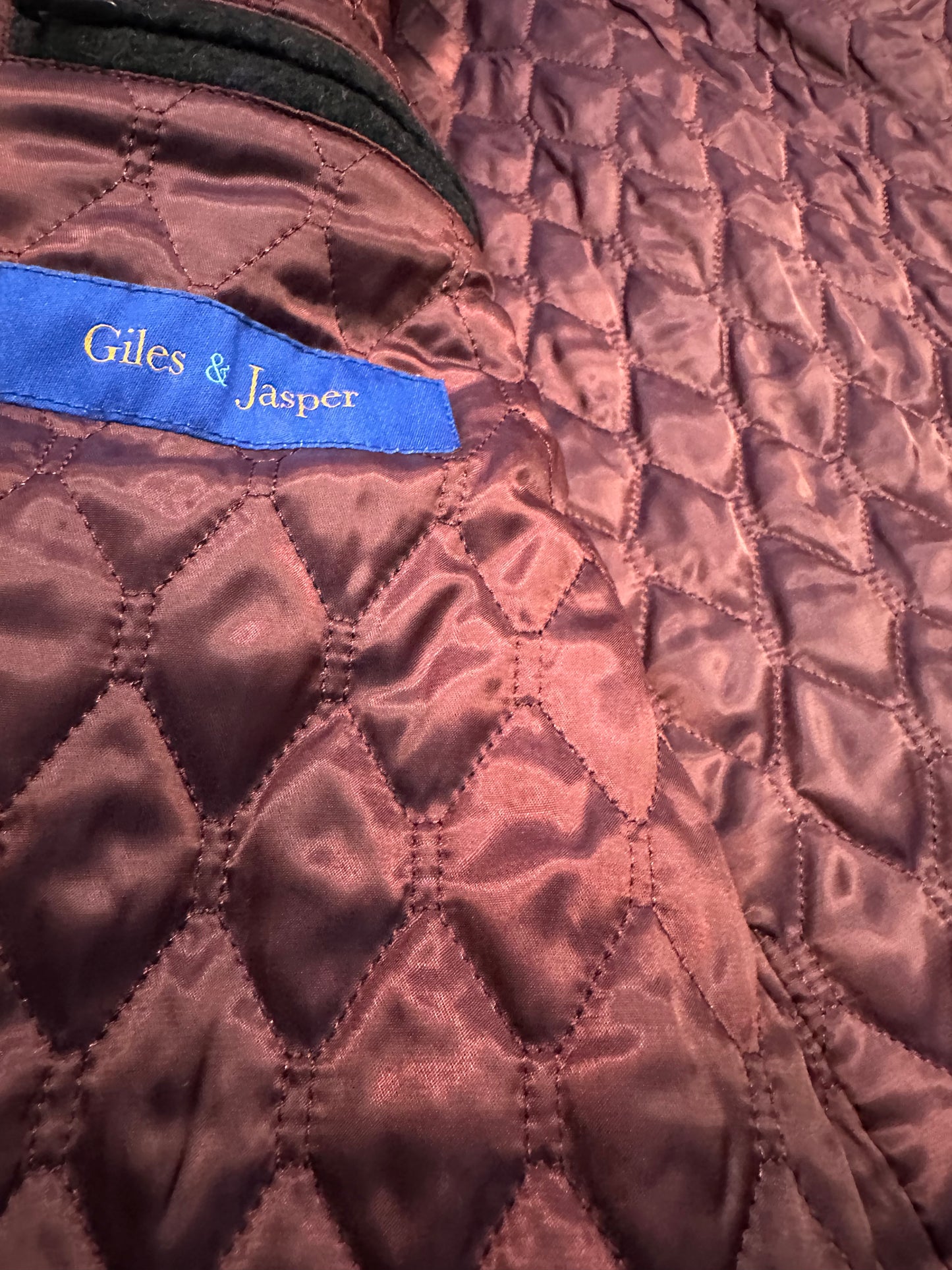 Giles & Jasper Black Hybrid Coat
