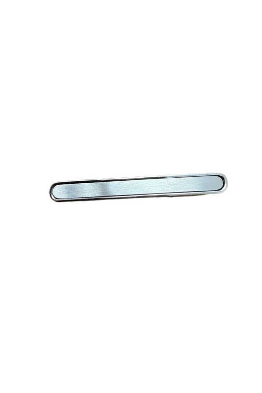 Tie Clip | Brushed Bar | Gunmetal