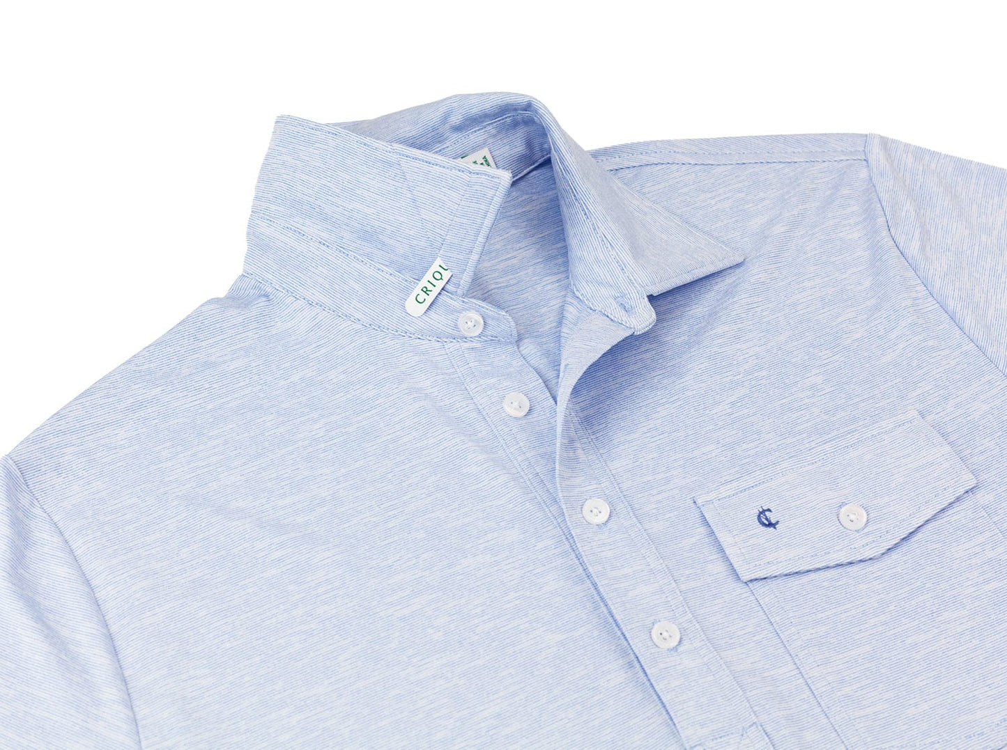 Criquet | Performance Sport Heather Players Shirt |  Yacht Club