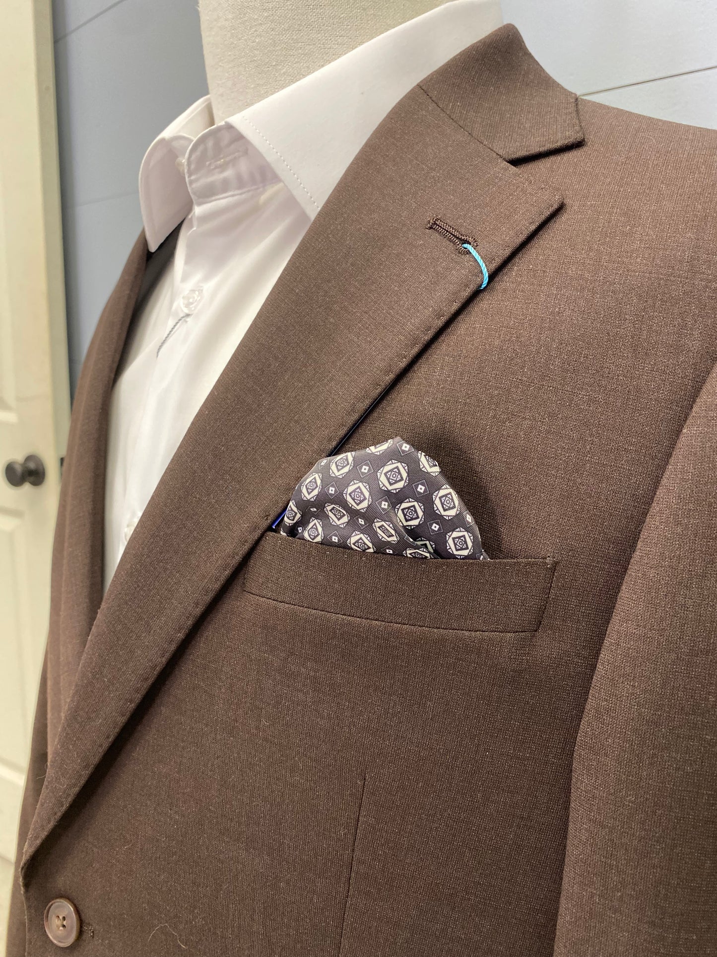 Giles & Jasper Modern Suit Coat - Moroccan Brown