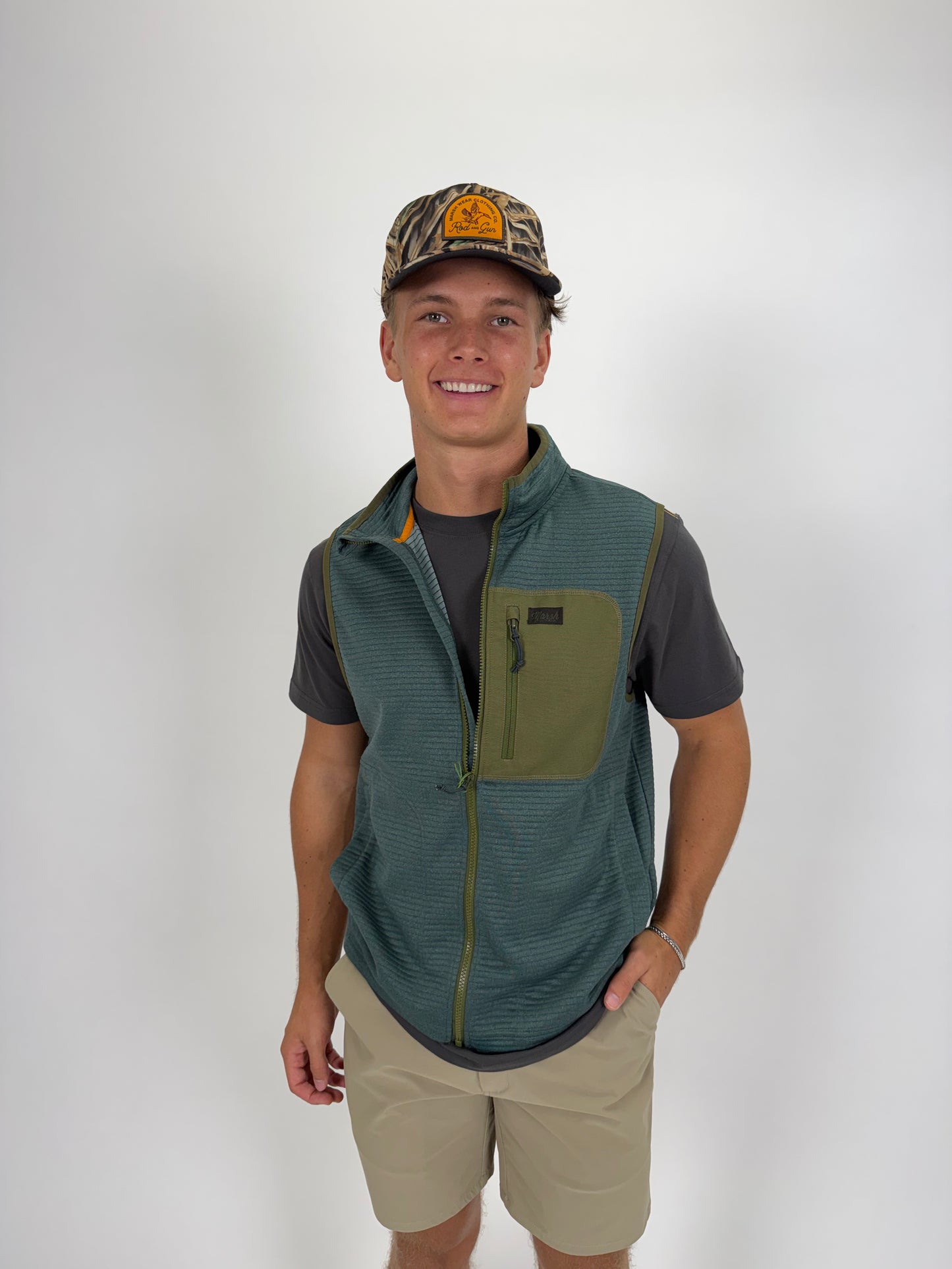 Marsh Wear | Sullivan Vest | Mallard Green