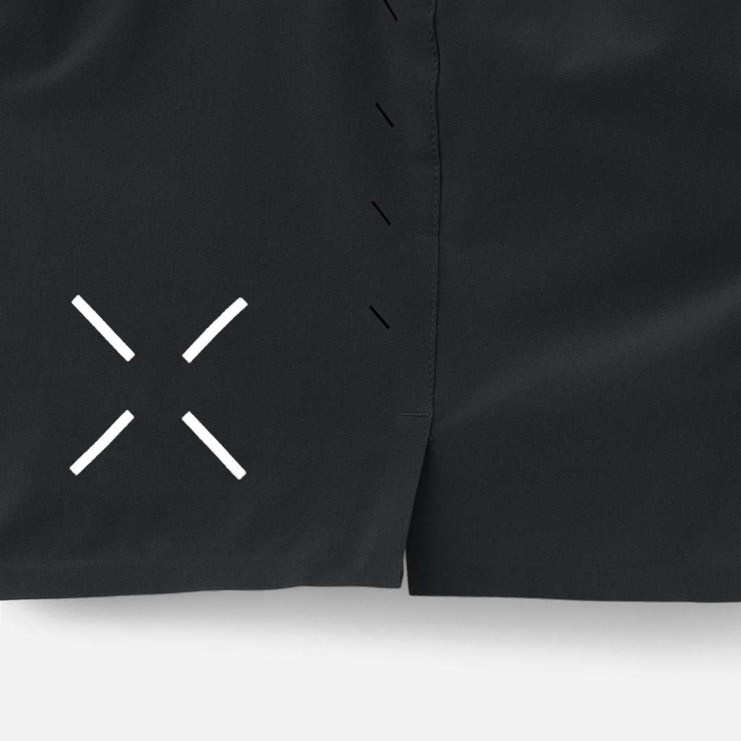Ten Thousand 7"  Interval Shorts with Liner - Black
