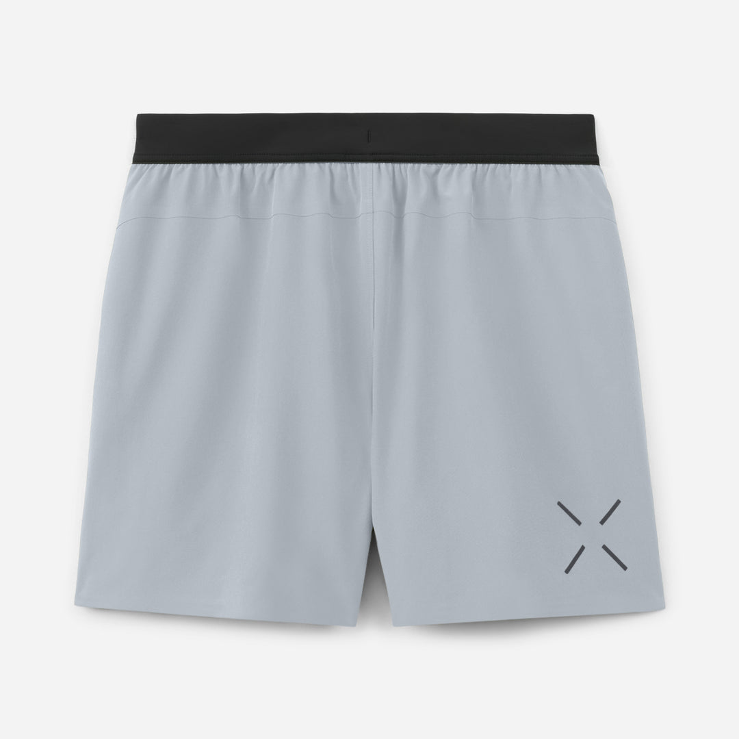 Ten Thousand 7" Interval Shorts with Liner - Light Grey