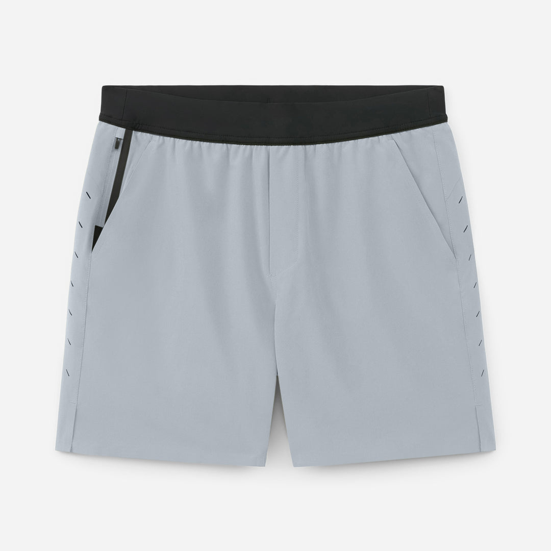 Ten Thousand 7" Interval Shorts with Liner - Light Grey