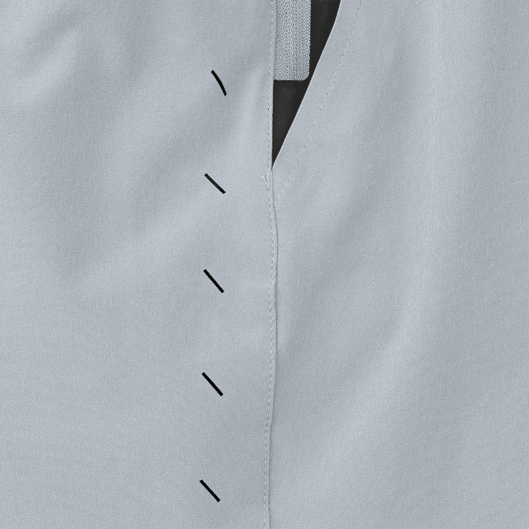 Ten Thousand 7" Interval Shorts with Liner - Light Grey