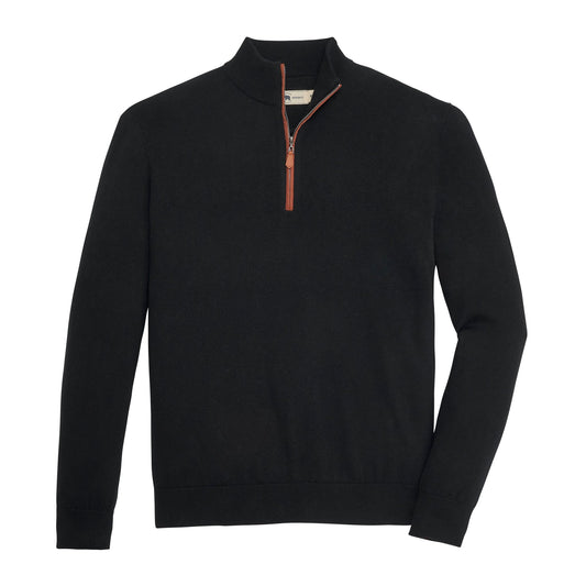 Jackson 1/4 Zip Pullover - Black