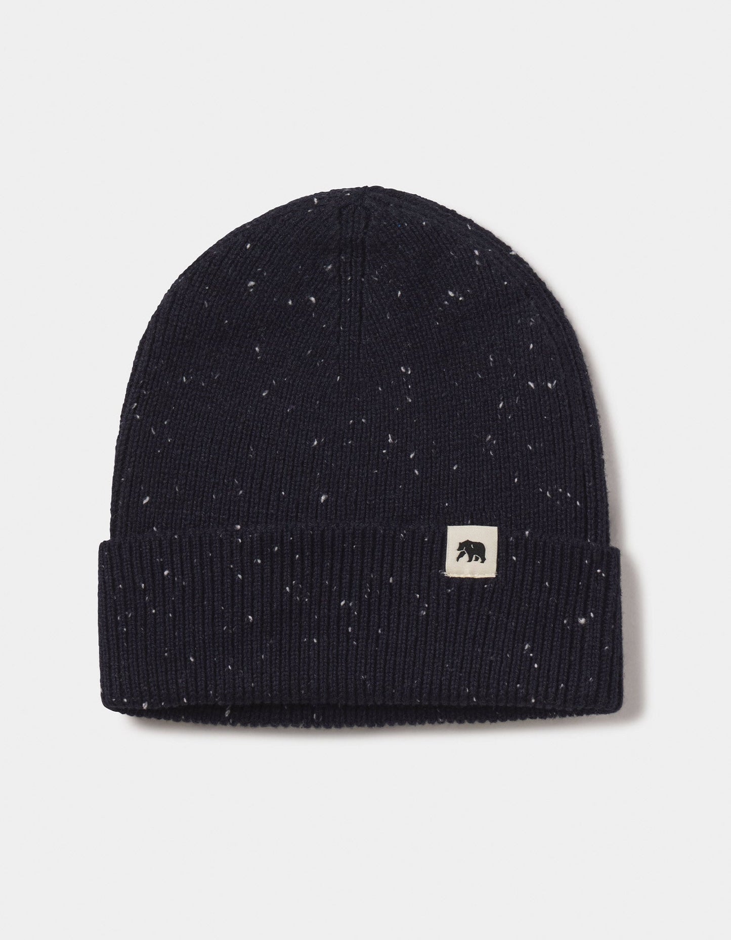 Normal Brand Seawool Nep Beanie - Navy