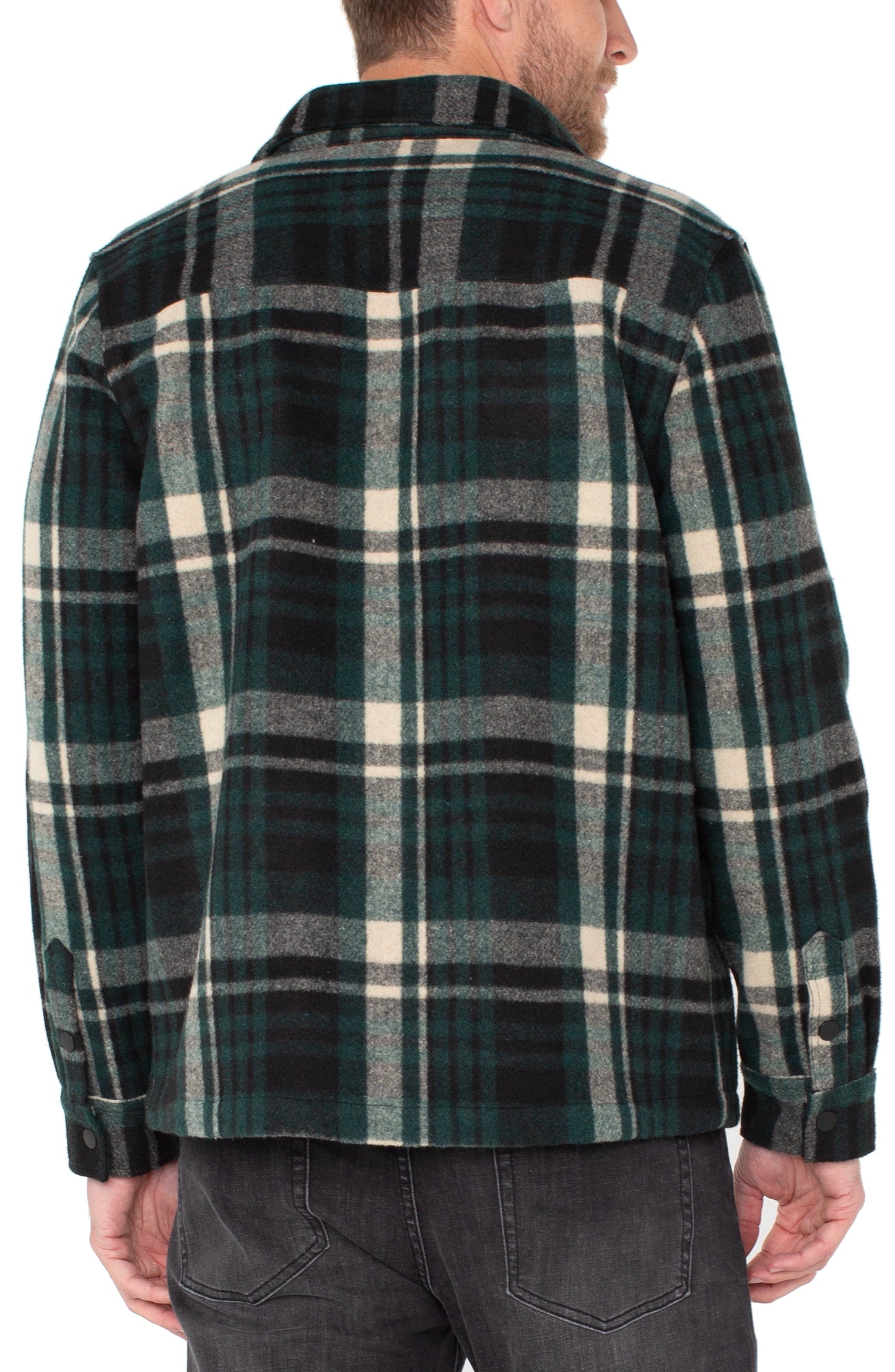 Liverpool Los Angeles Shirt Jacket - Spruce/Black