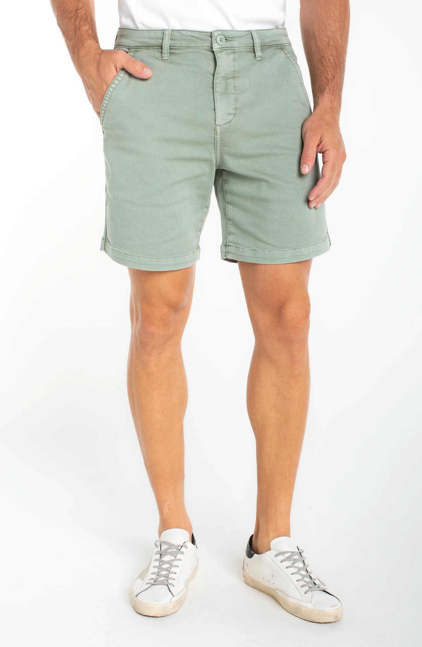 Liverpool | 8" Twill Shorts | Sage Green