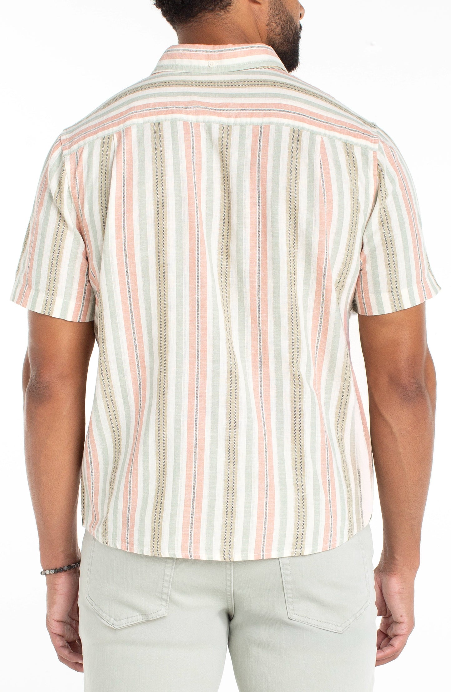 Liverpool Los Angeles | Short Sleeve Button Up Shirt | Clay