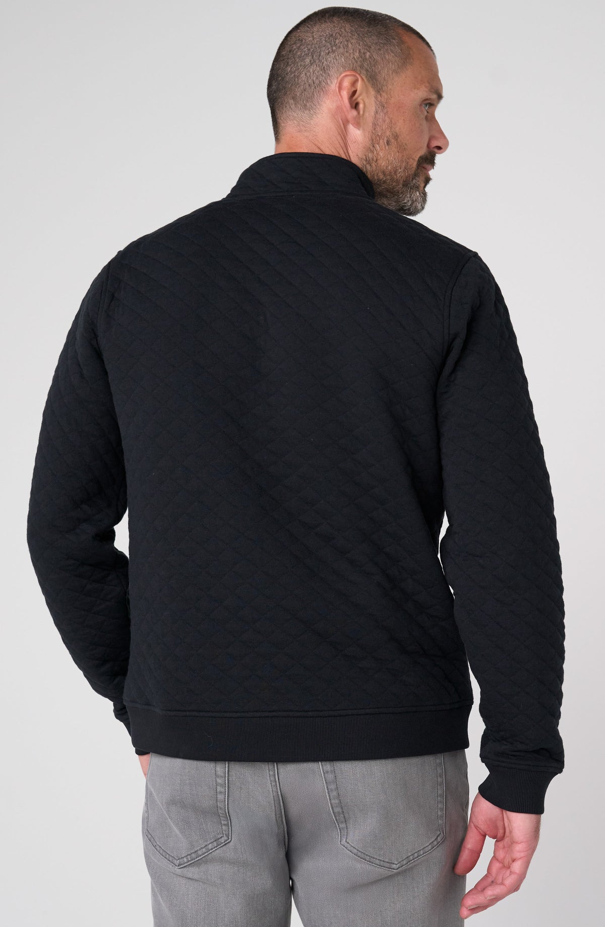 Liverpool Los Angeles | 1/4 Zip Pullover | Black