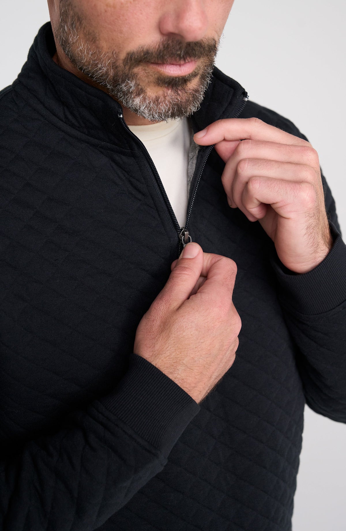 Liverpool Los Angeles | 1/4 Zip Pullover | Black