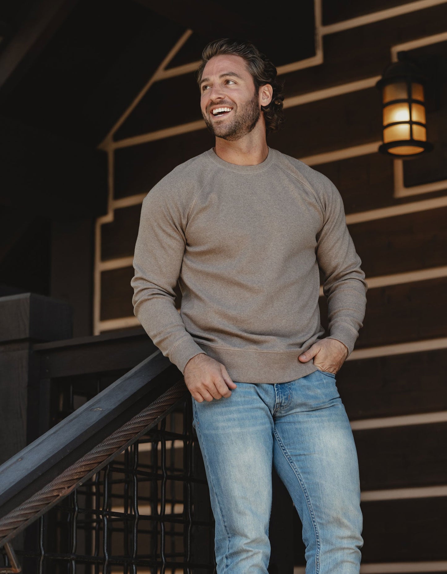 The Normal Brand Puremeso Everyday Crew - Taupe