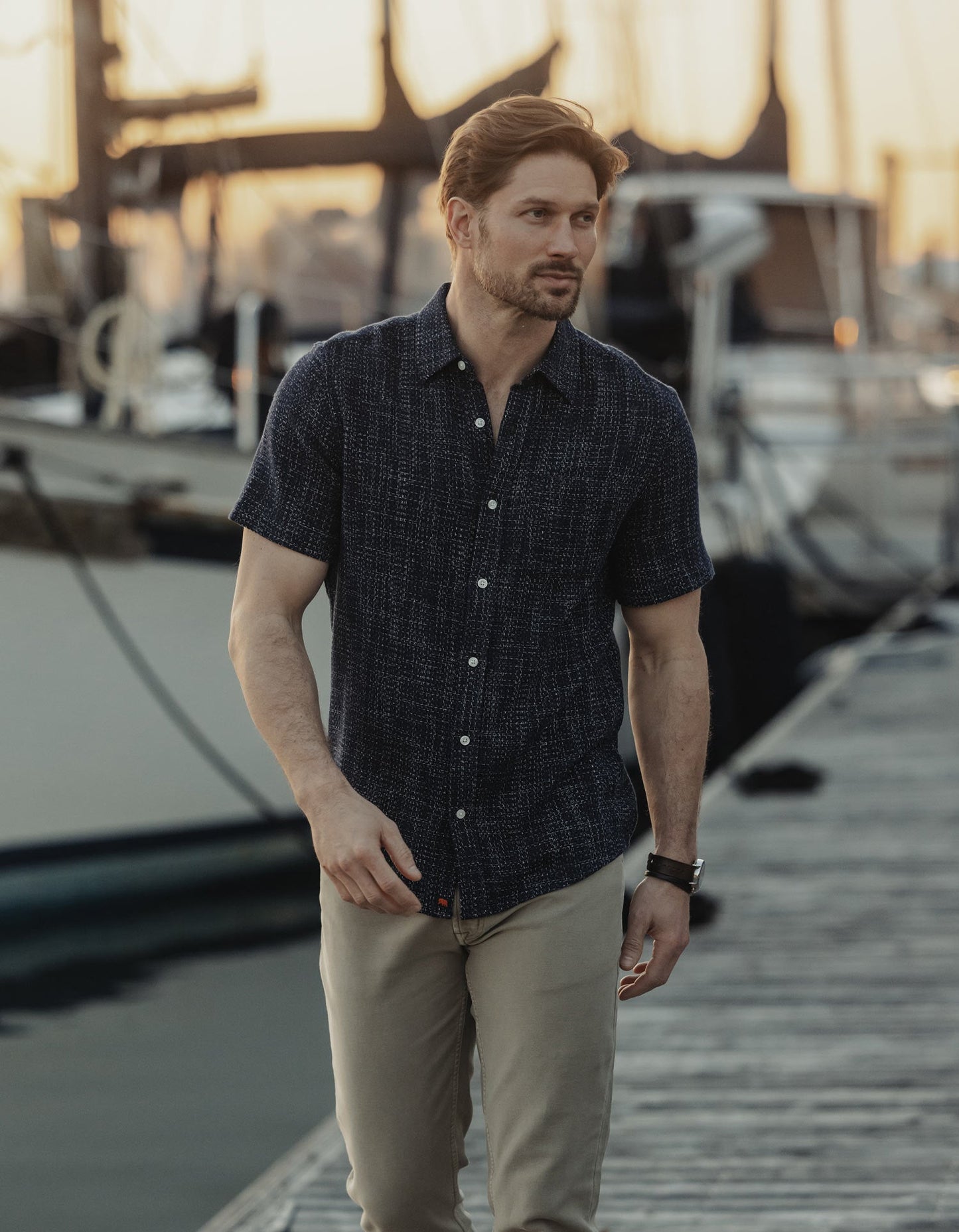 The Normal Brand | Freshwater Button Up Shirt | Ocean