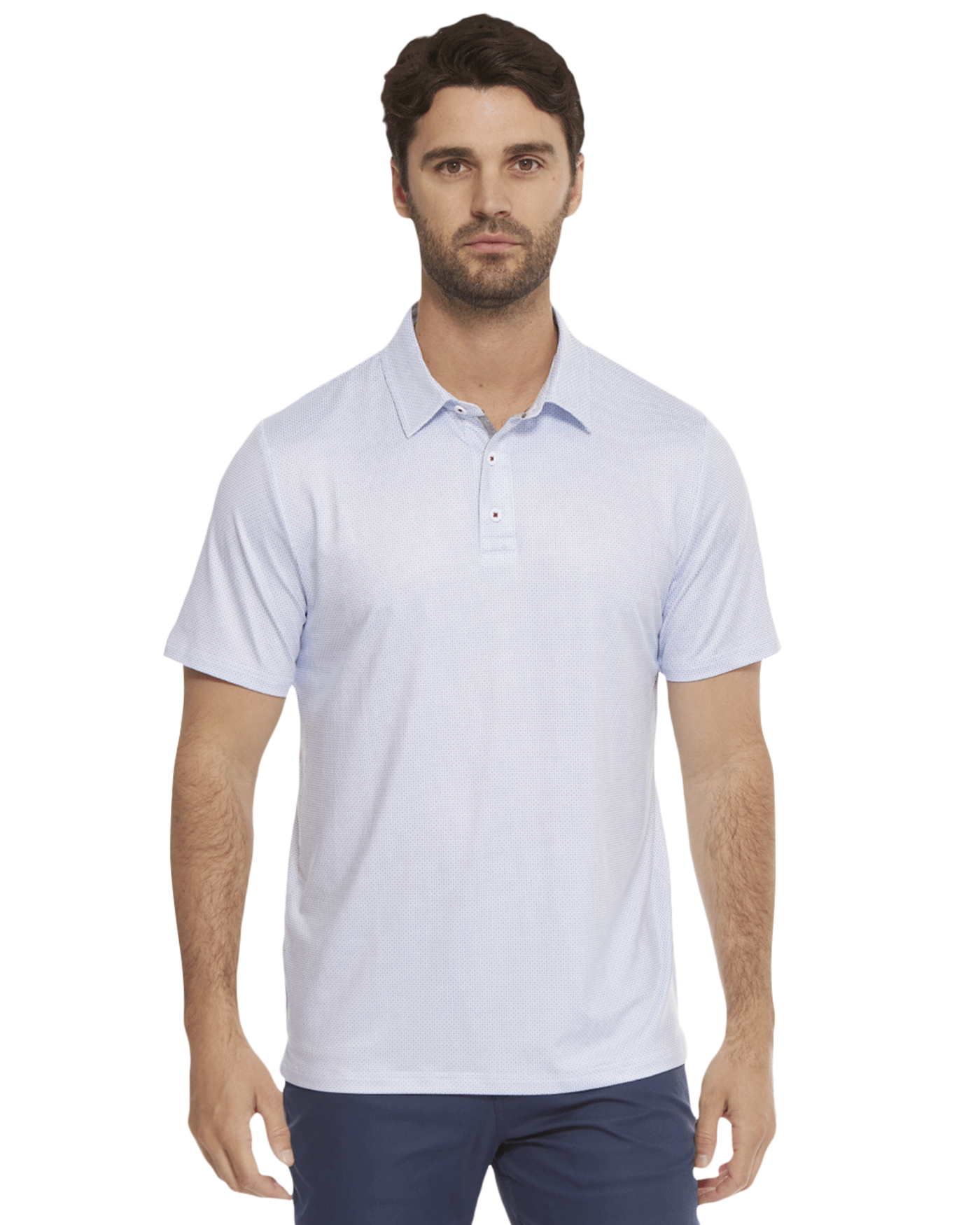 Flag and Anthem Cashiers Geo Dot Polo