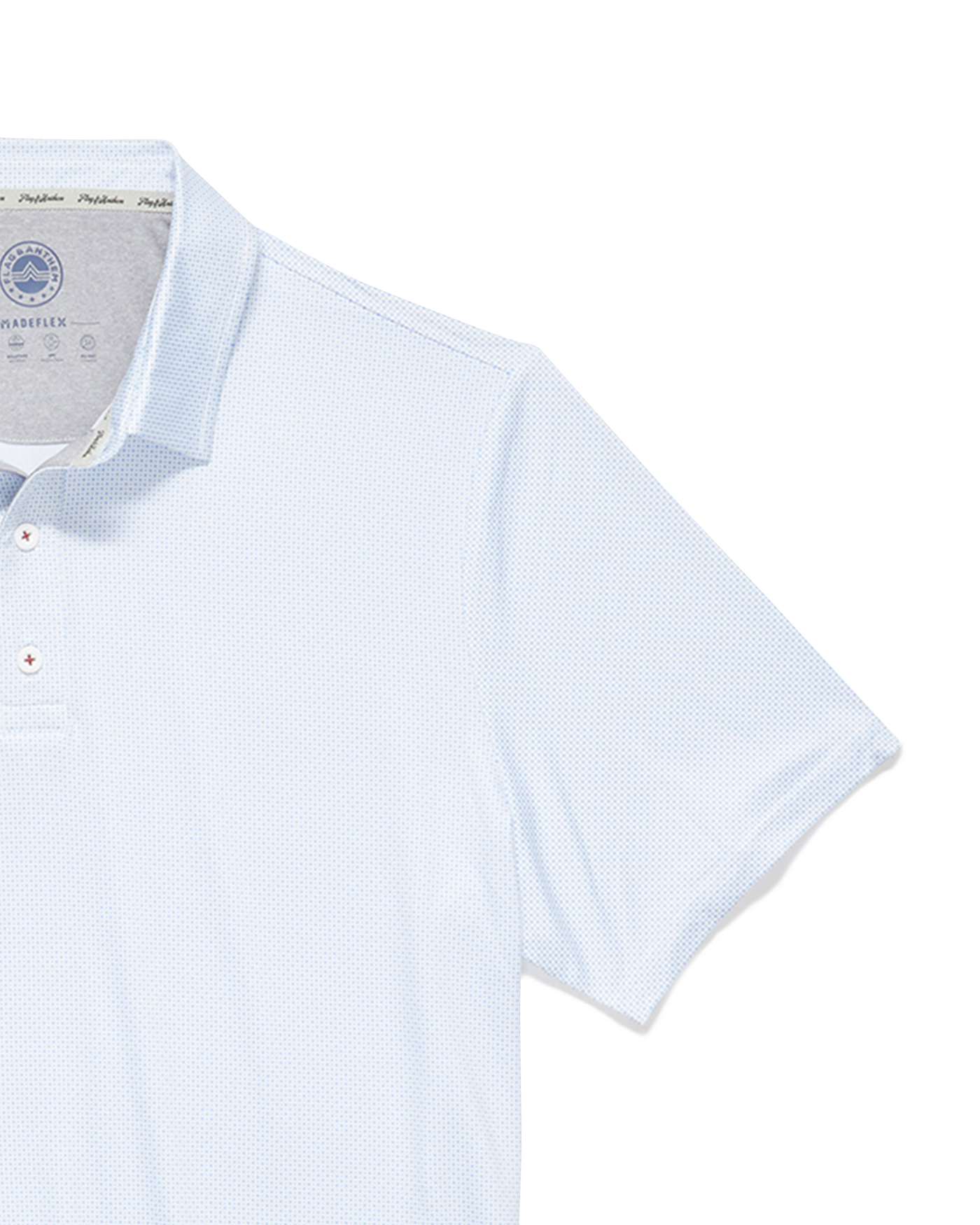 Flag and Anthem Cashiers Geo Dot Polo