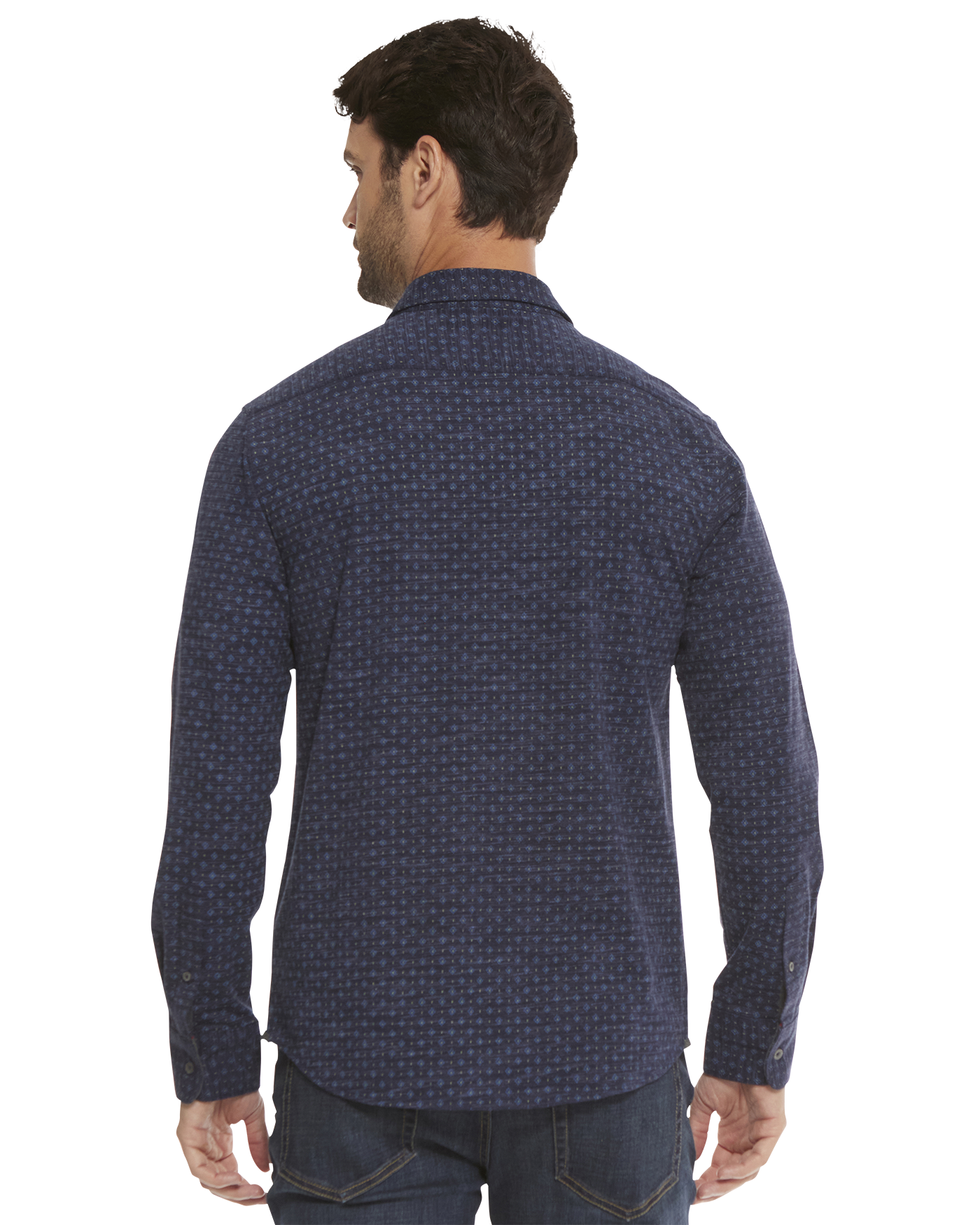 Flag and Anthem MADEFLEX JERSEY STRETCH PERFORMANCE SHIRT - Navy Heather