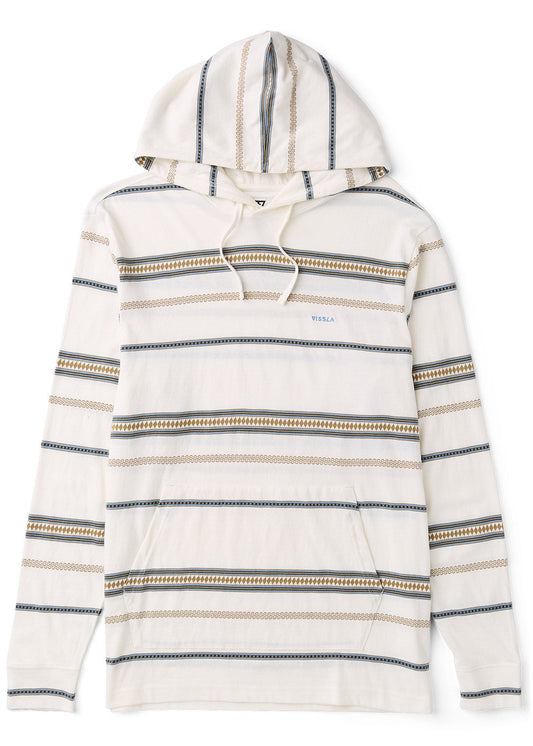 Vissla STITCH IN ECO PULLOVER - Vintage White