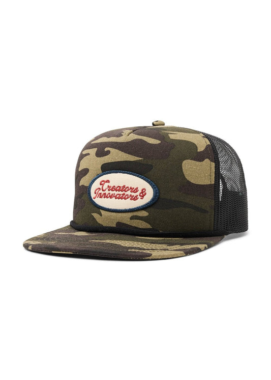 Vissla Garage Foam Trucker Hat - Camo