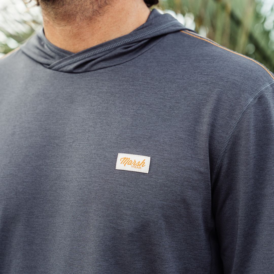 Marsh Wear High Noon Tech Hoodie - Charcoal Heather
