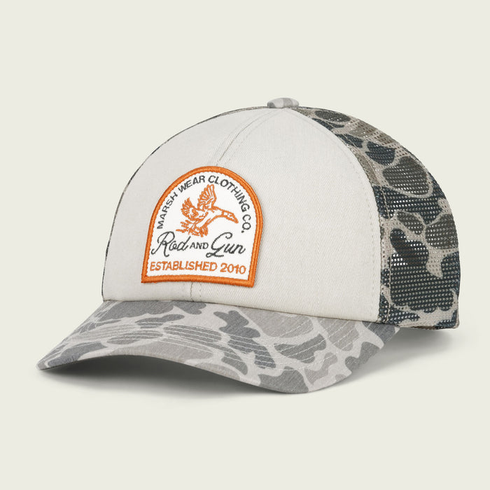 Marsh Wear In Flight Trucker Hat - Khaki