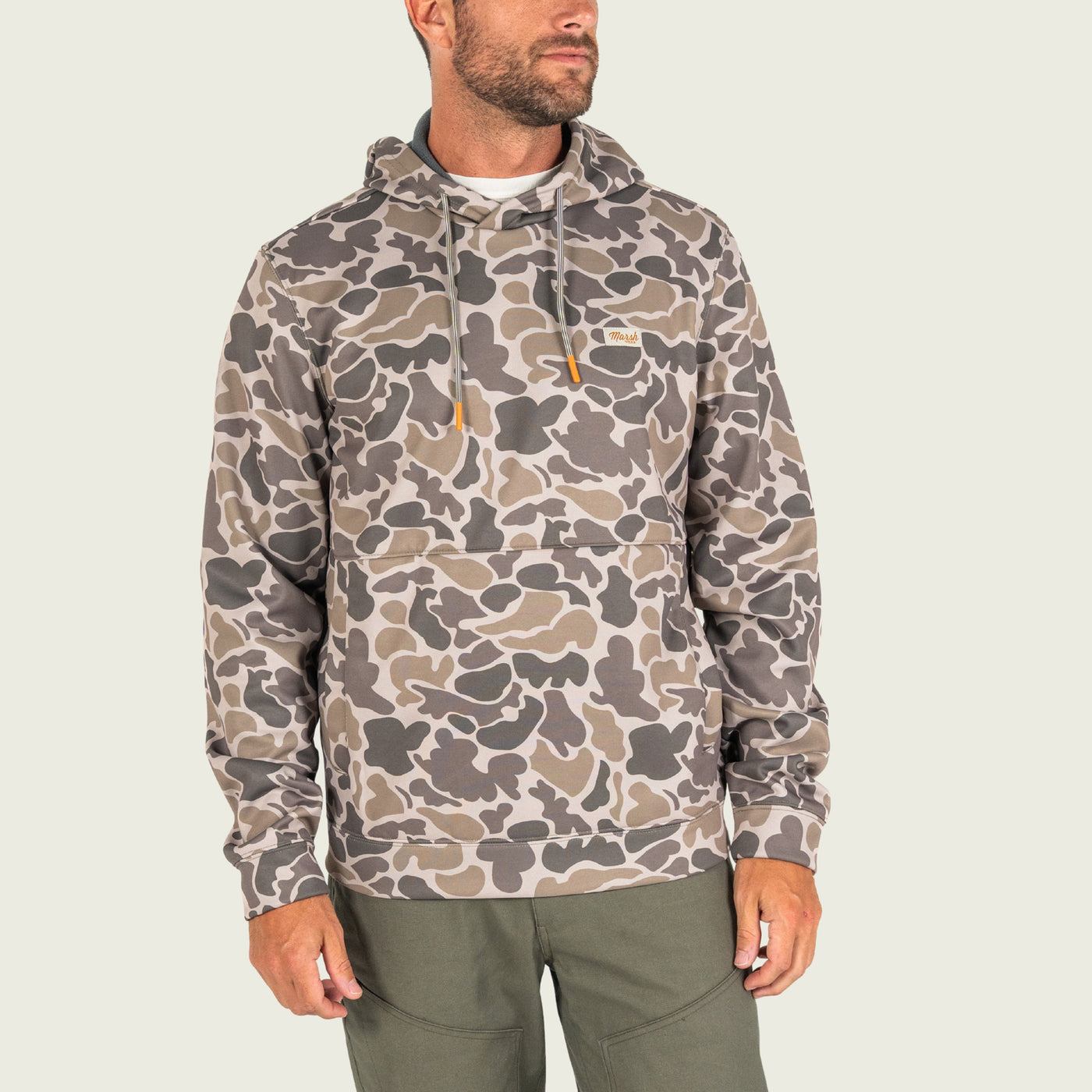 Marsh Nor'easter Hoodie - Khaki Mallard Camo