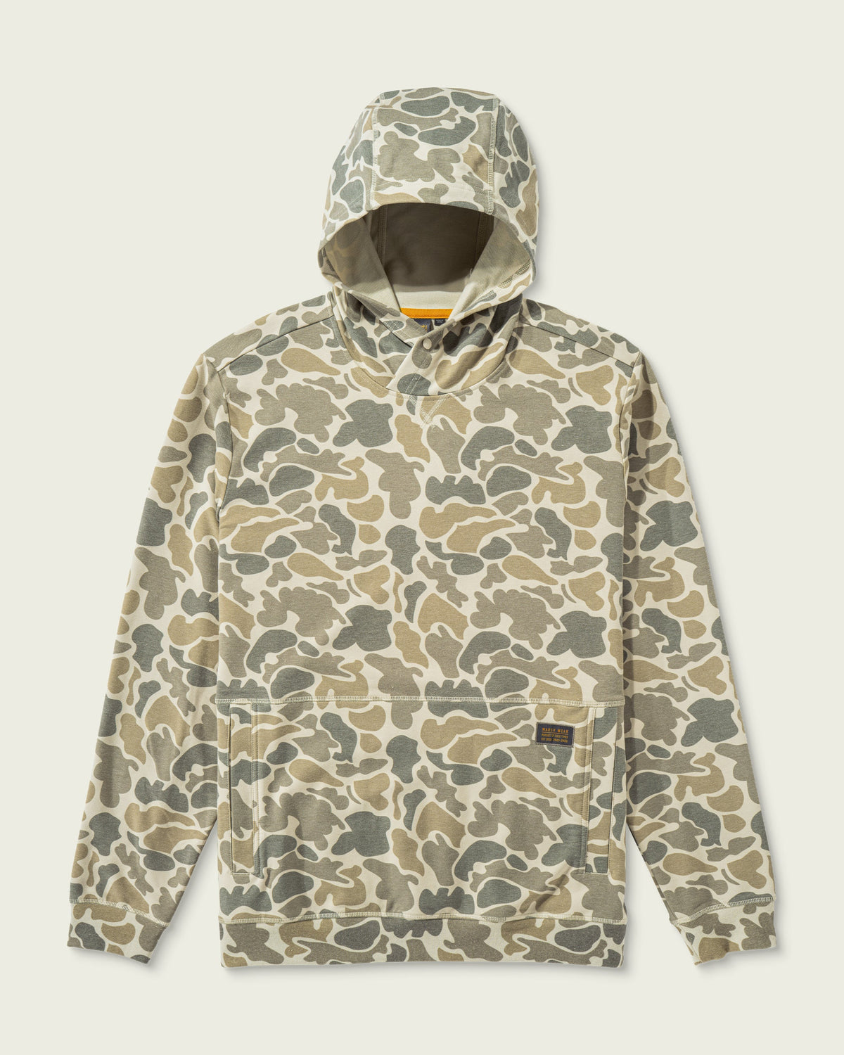 Marsh Wear | Fireside Hoodie | Khaki Mallard Camo