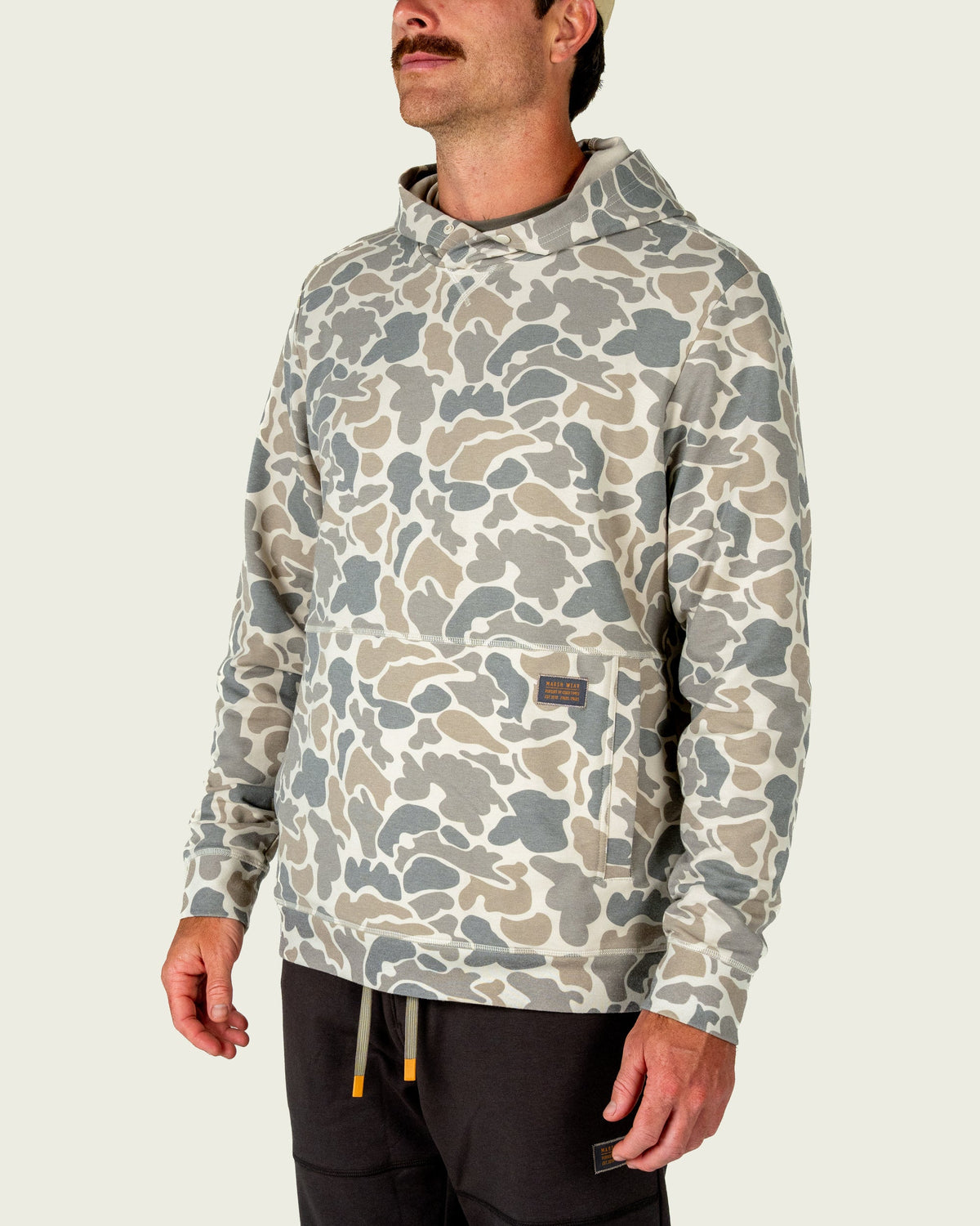 Marsh Wear | Fireside Hoodie | Khaki Mallard Camo
