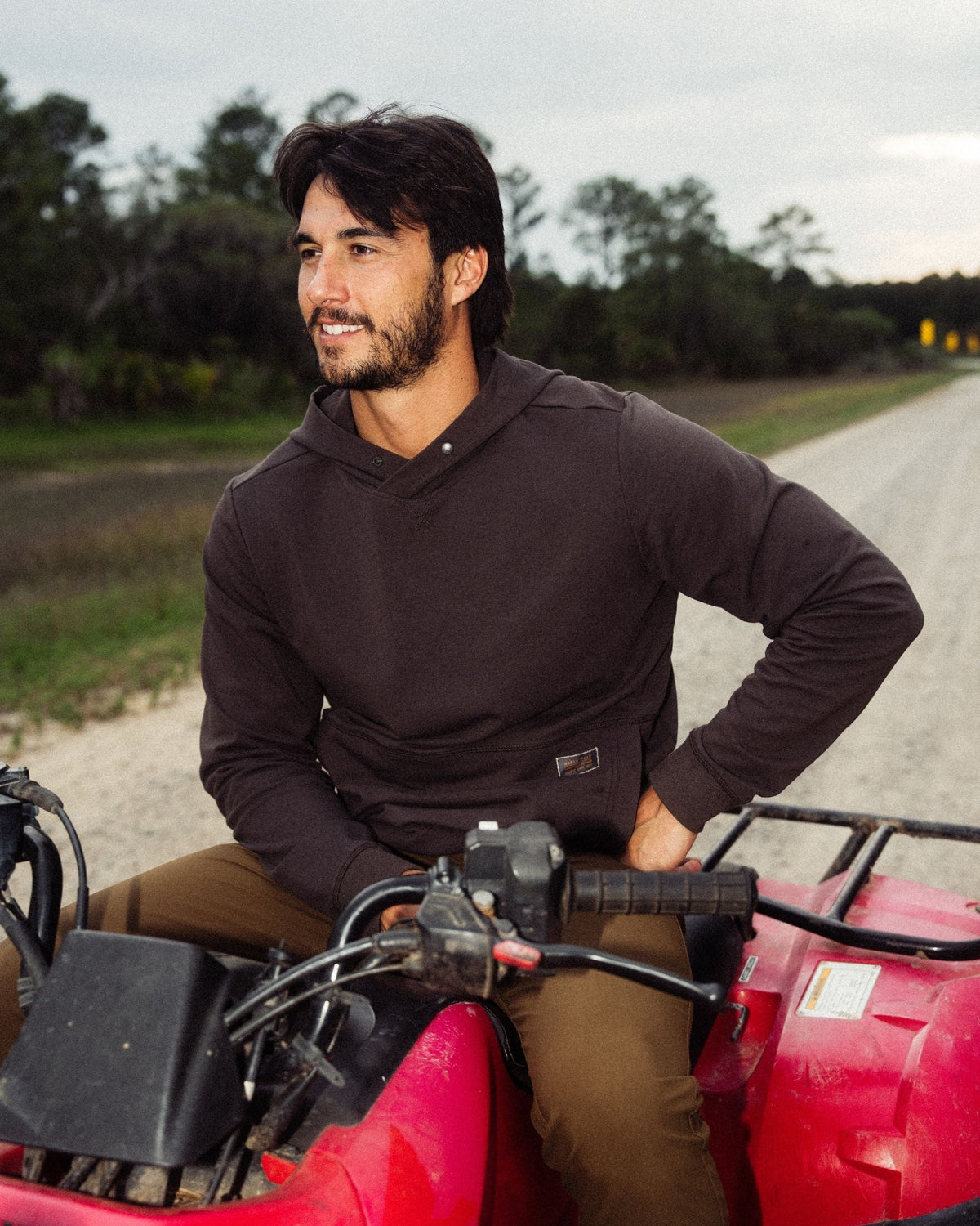 Marsh Wear | Fireside Hoodie | Raven