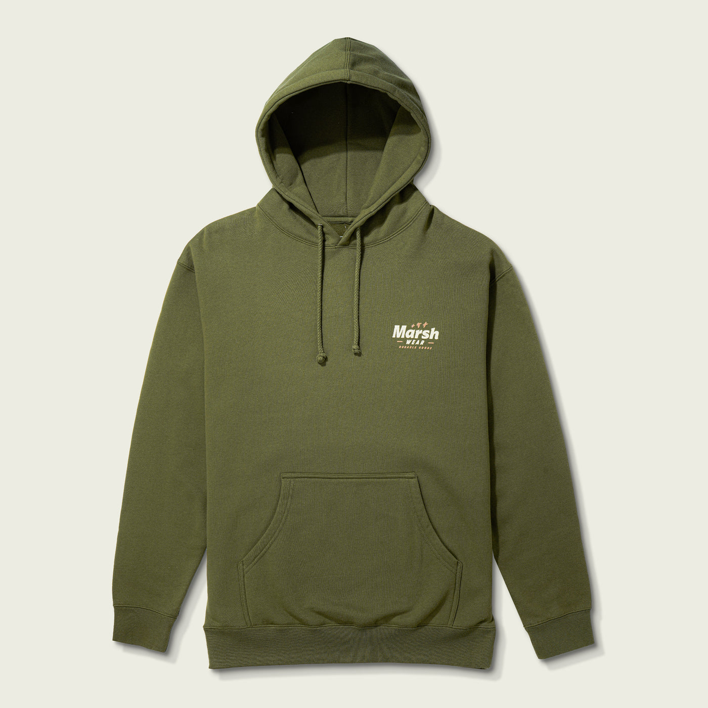 Marsh Formation Pullover Hoodie - Army