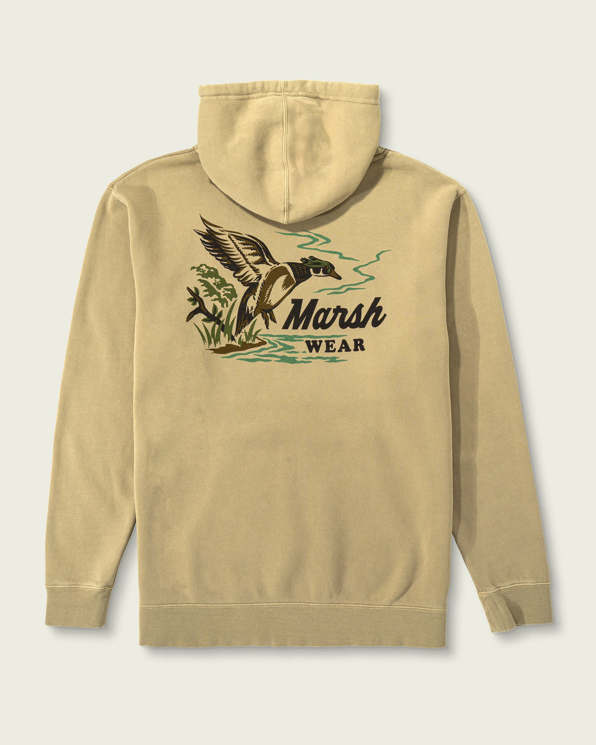 Marsh Wear | Woodduck Hoodie | Sandstone