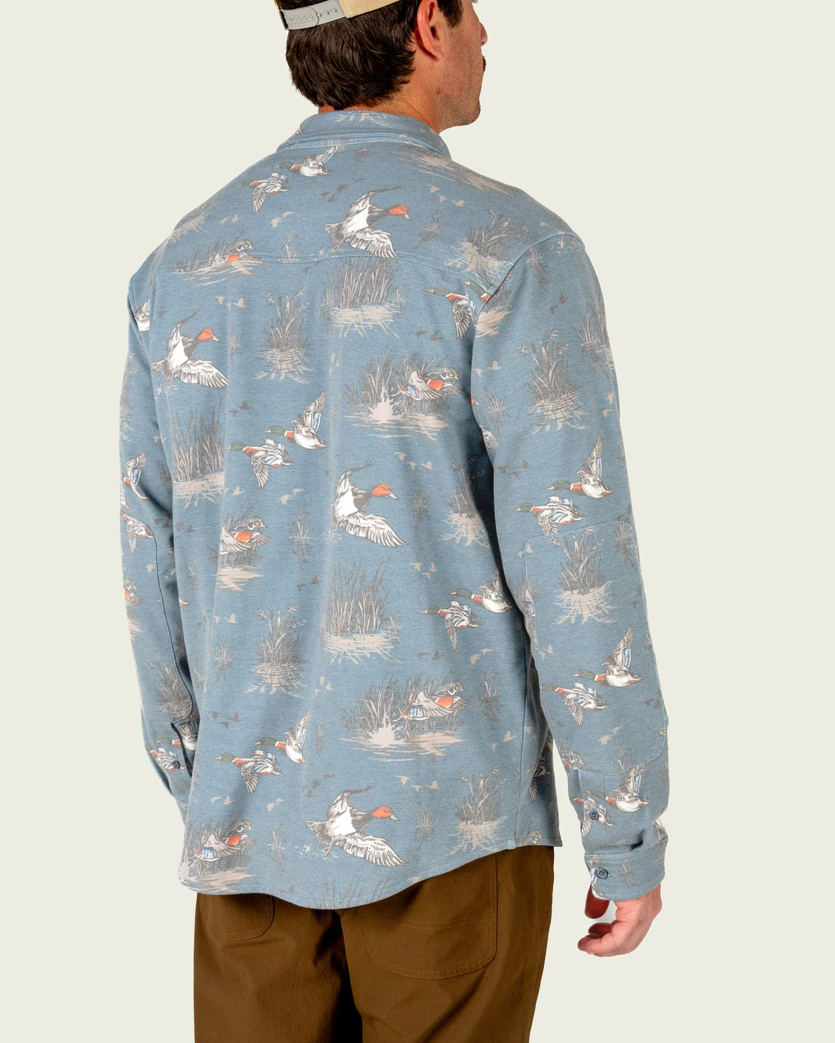 Marsh Wear | Fireside Overshirt | Blue Goblin
