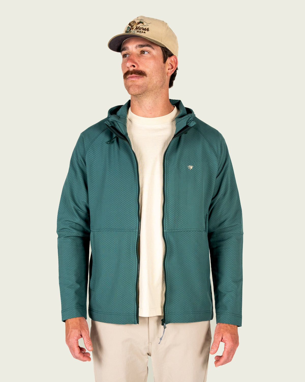 Marsh Wear | Seaward Tech Fleece | Mallard Green