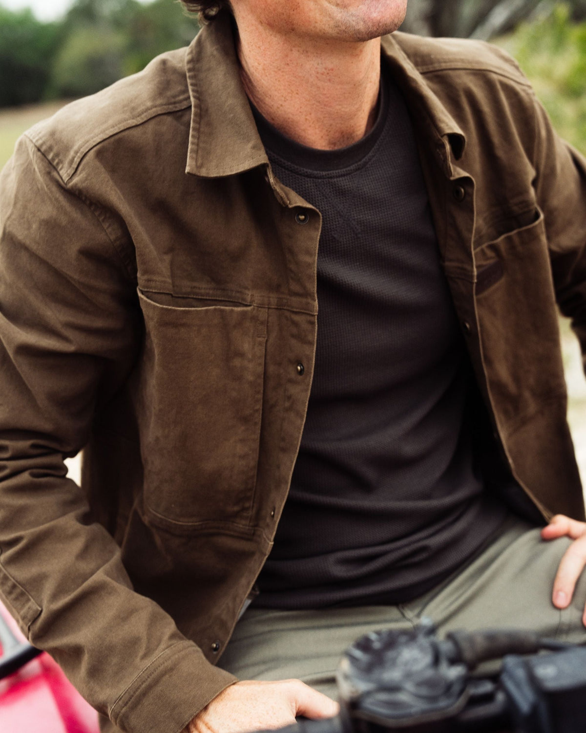 Marsh Wear | Delano Shacket | Desert Palm