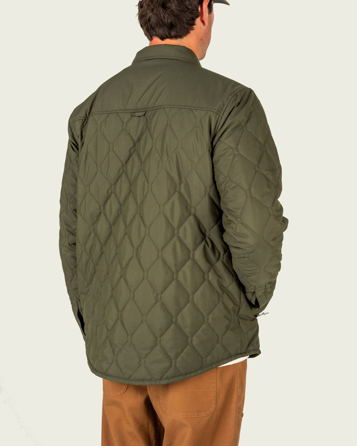 Marsh Wear | Saluda Puff Shacket | Grape Leaf