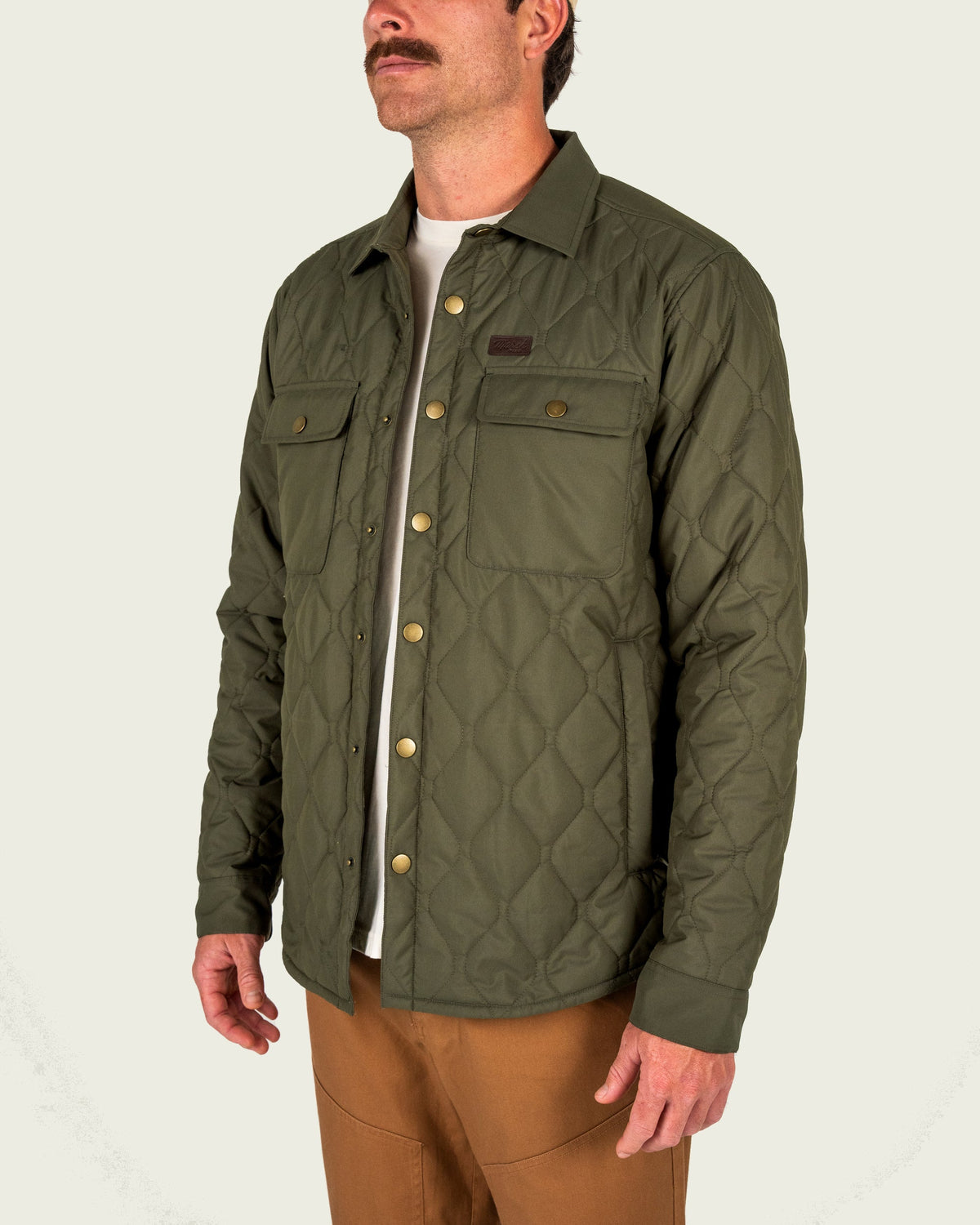Marsh Wear | Saluda Puff Shacket | Grape Leaf