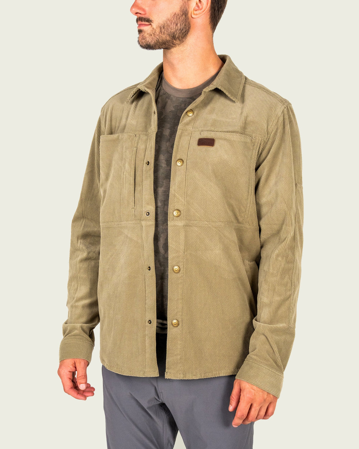 Marsh Wear | Delano Cord Shacket | Sage Brush