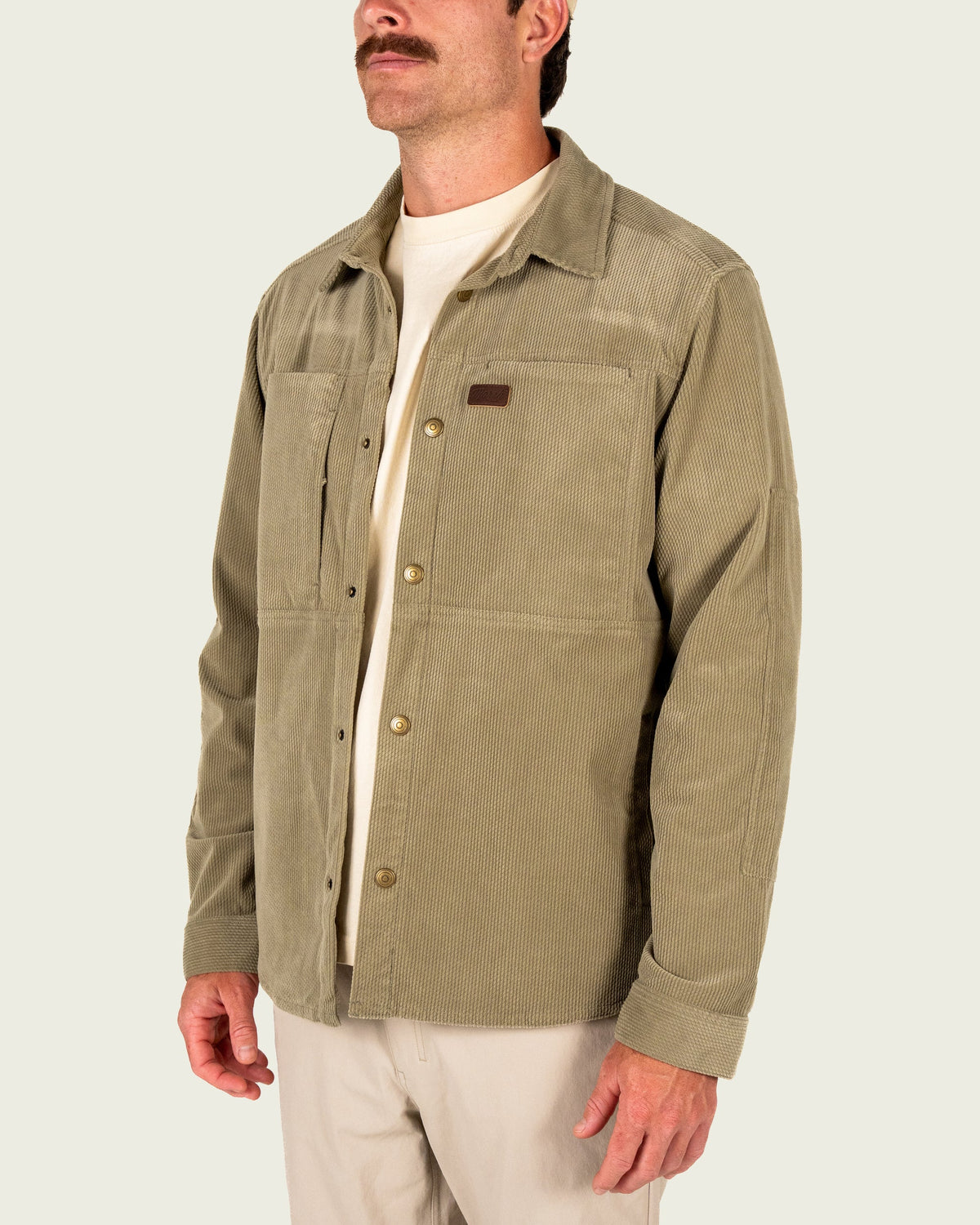 Marsh Wear | Delano Cord Shacket | Sage Brush