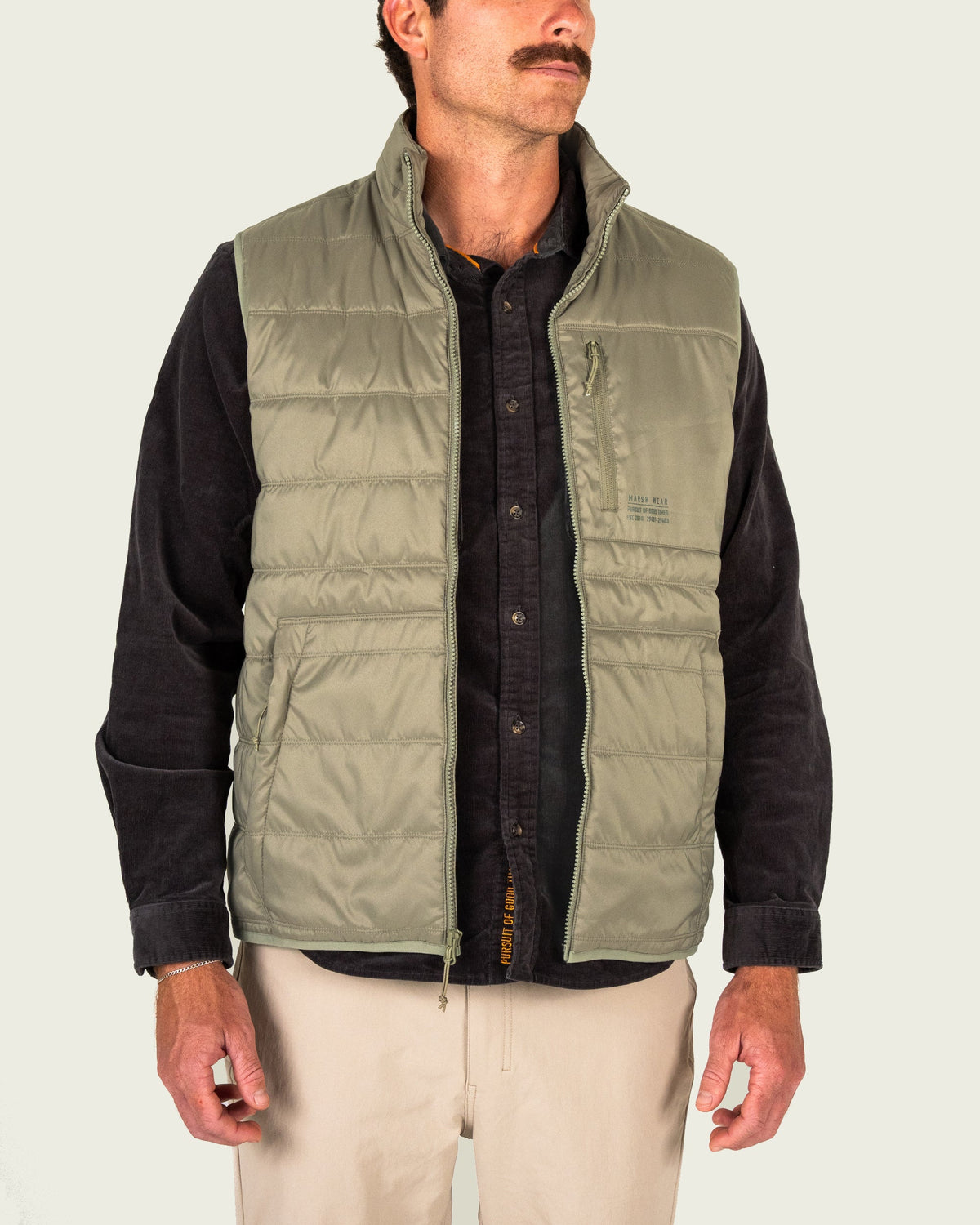 Marsh Wear | Pine Island Vest | Sage Brush