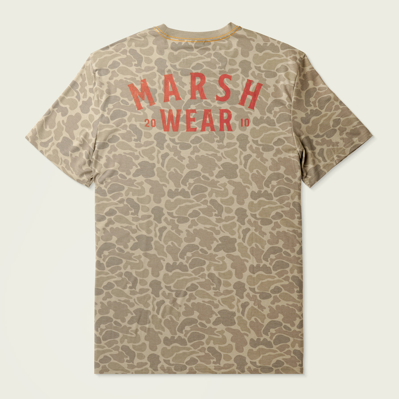 Marsh Wear Khaki Mallard Camo Stackhouse Hagood Tee