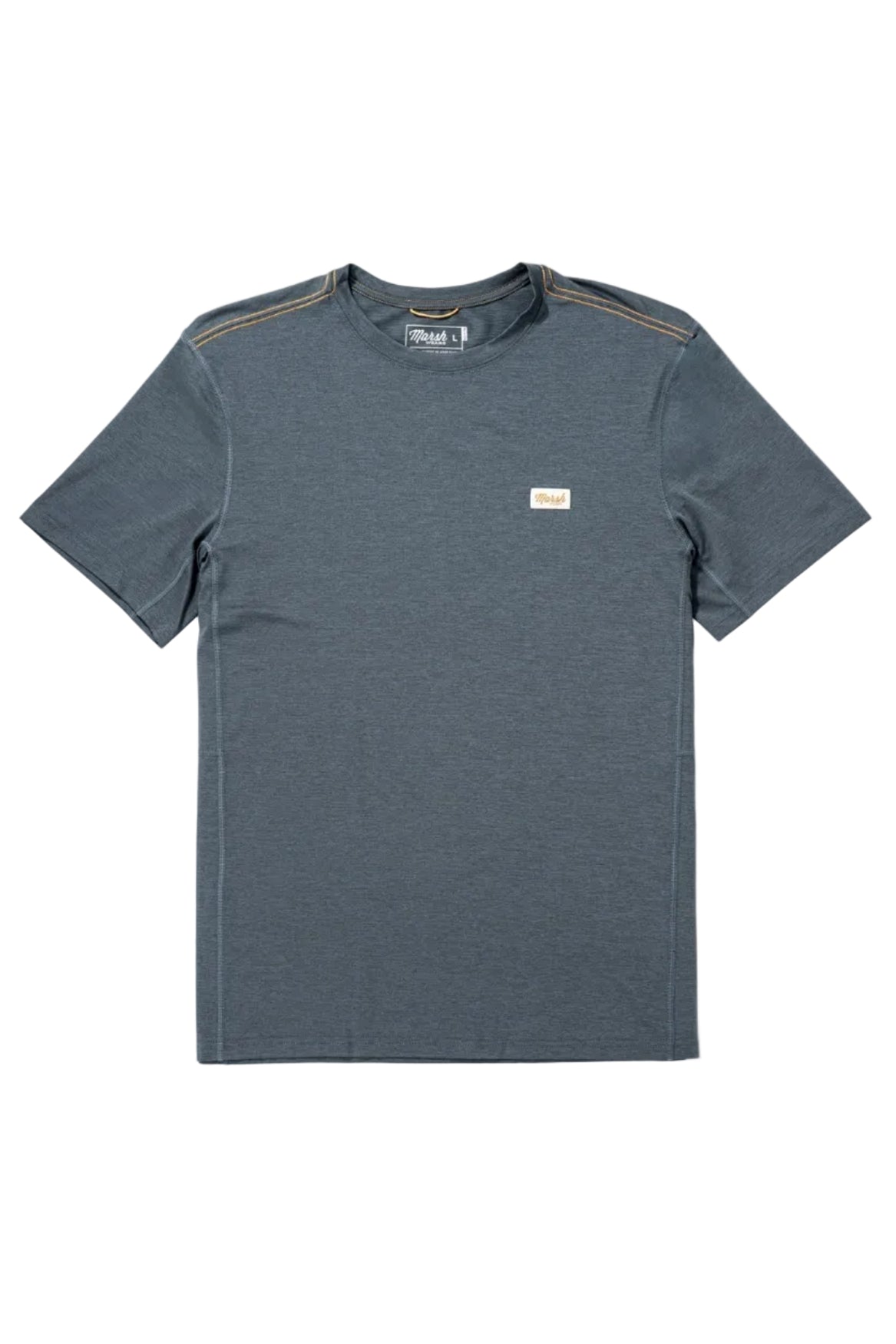Marsh Wear | High Noon Tech Tee | Charcoal Heather