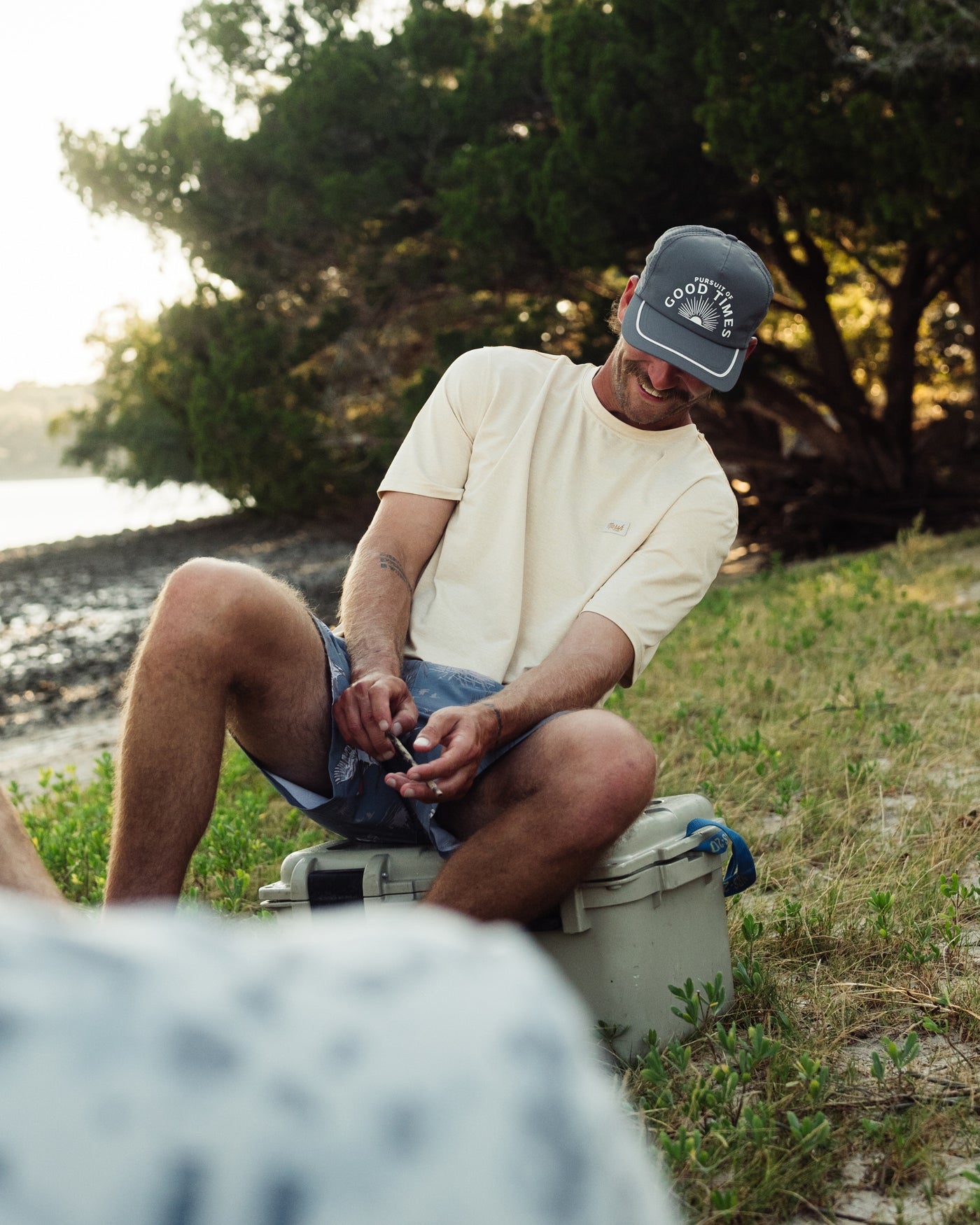 Marsh Wear | High Noon Tech Tee | Charcoal Heather