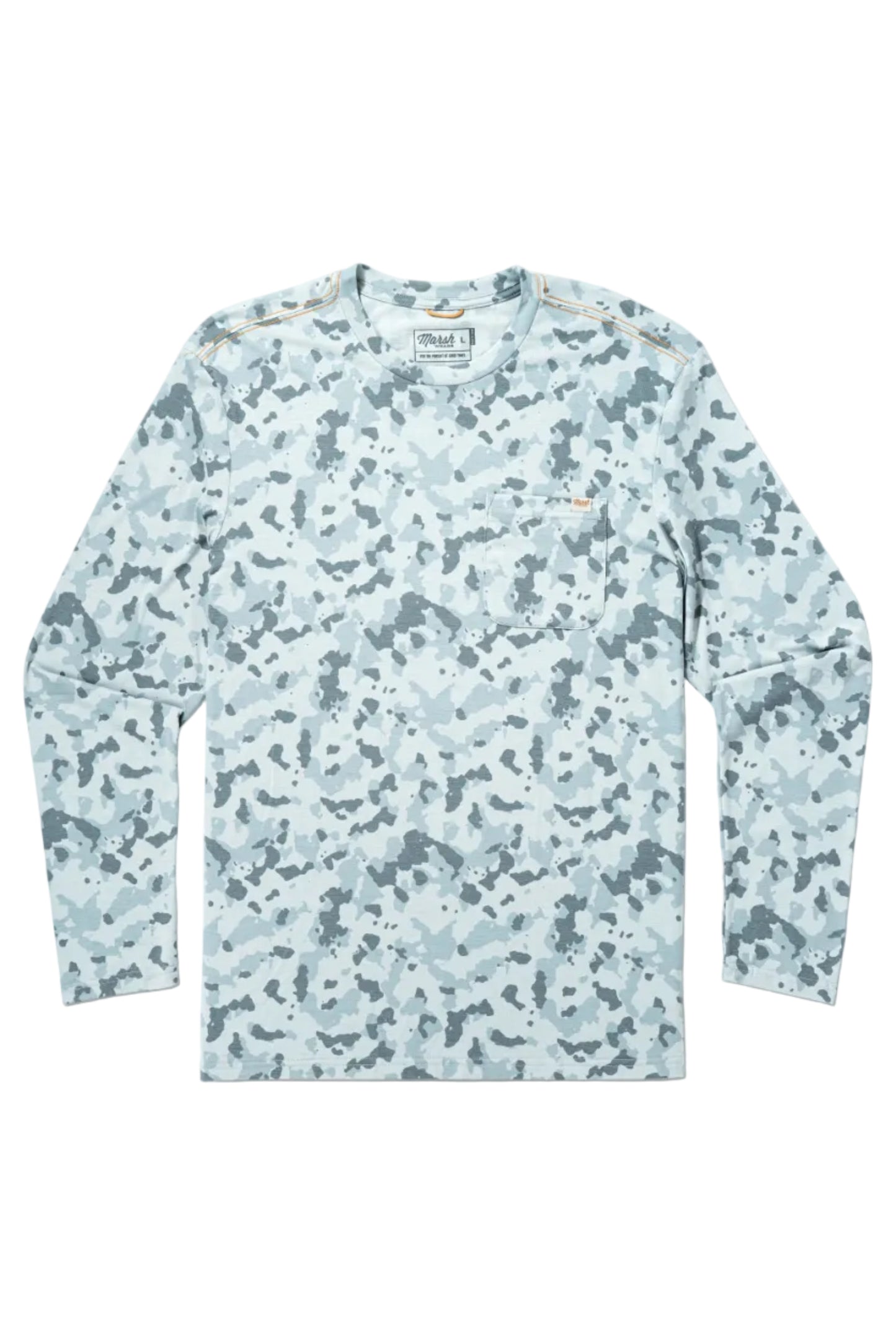 Marsh Buxton Hagood Long Sleeve - Granite Foxhole Camo