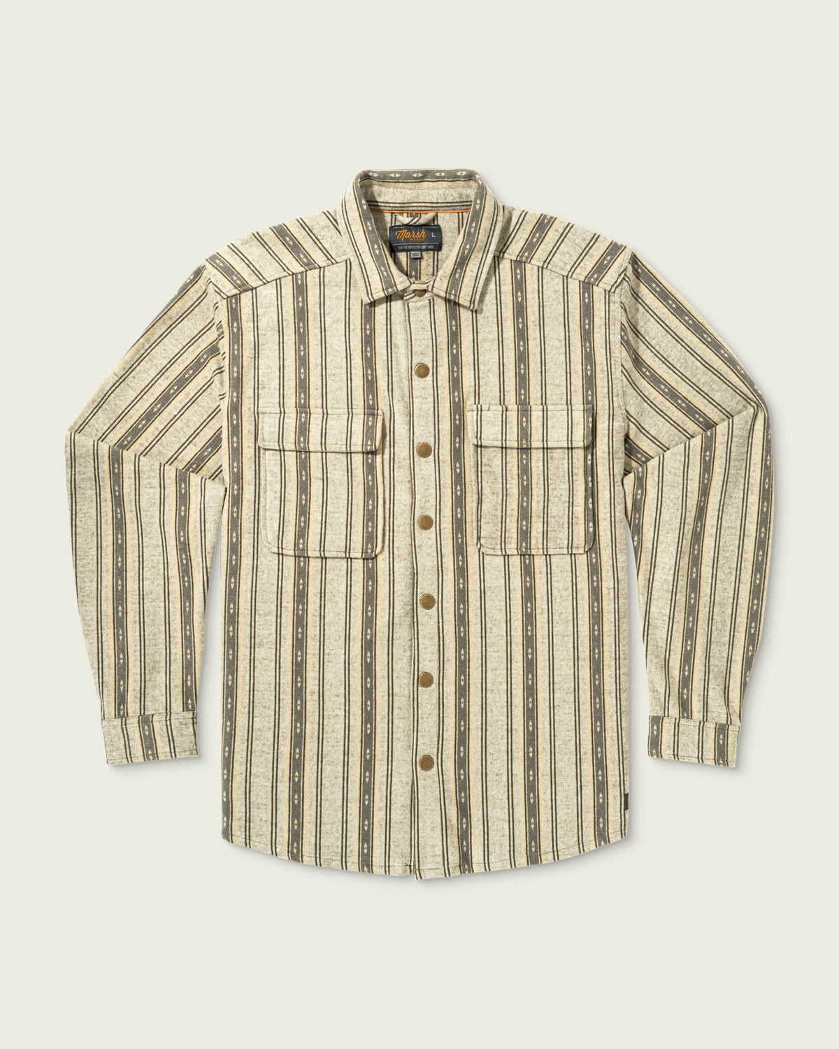 Marsh Wear | Seadrift Overshirt | Castle Wall
