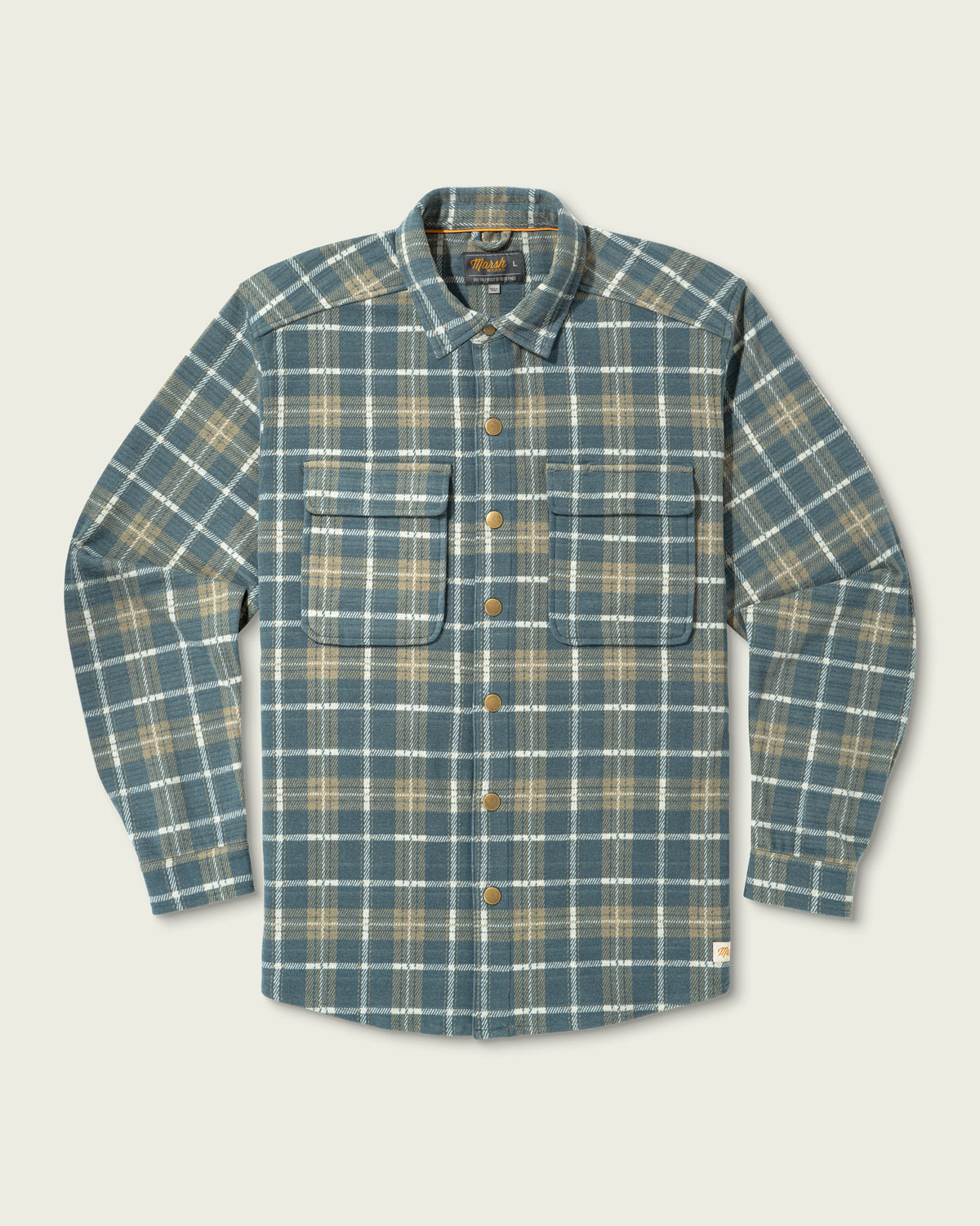 Marsh Wear | Seadrift Overshirt | Goblin Blue