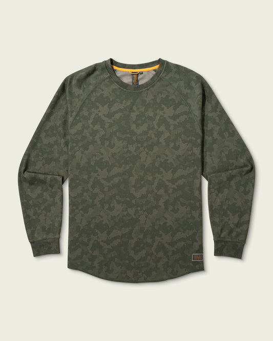 Marsh Wear | Surfside Waffle Knit | Foxhole Camo