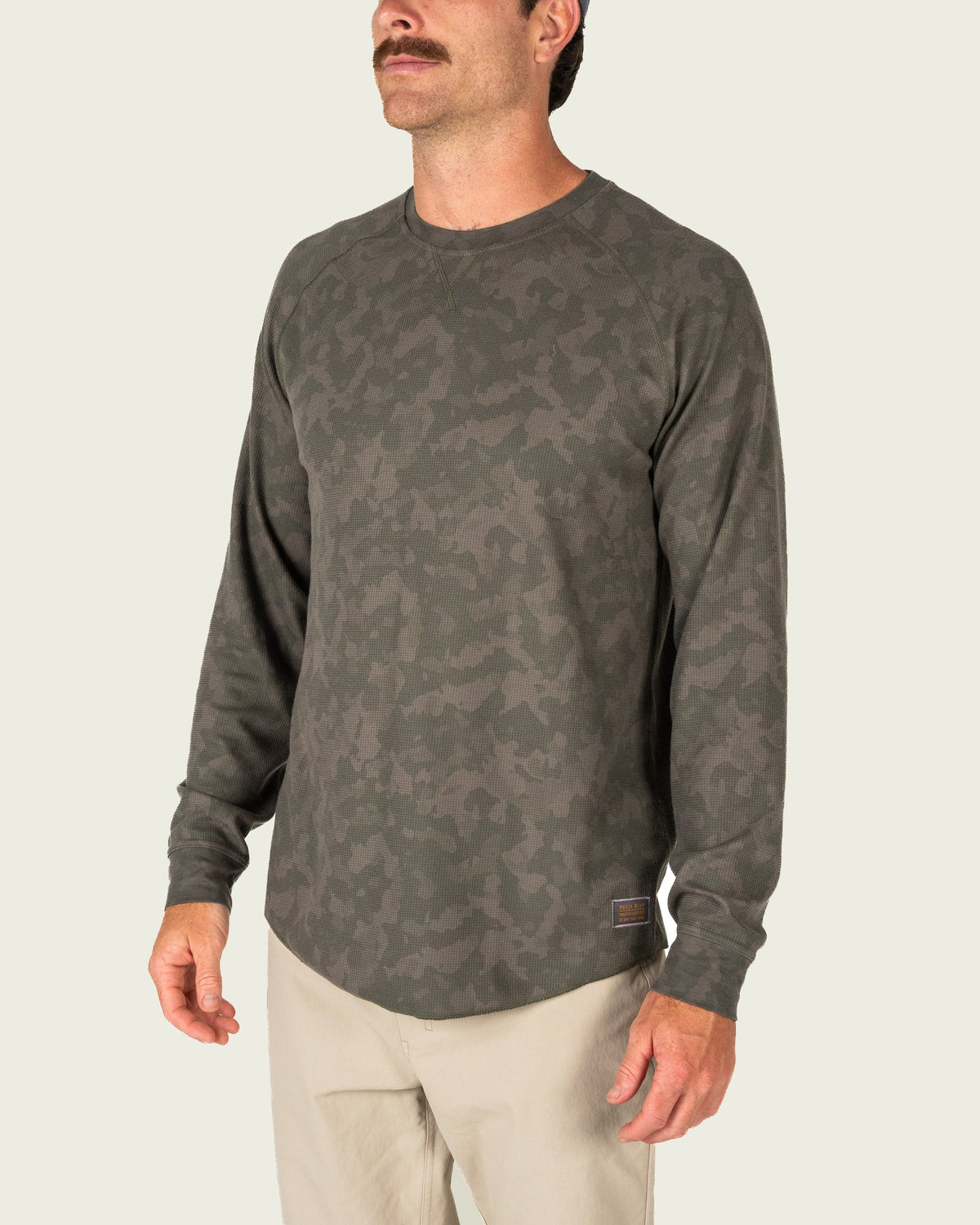 Marsh Wear | Surfside Waffle Knit | Foxhole Camo