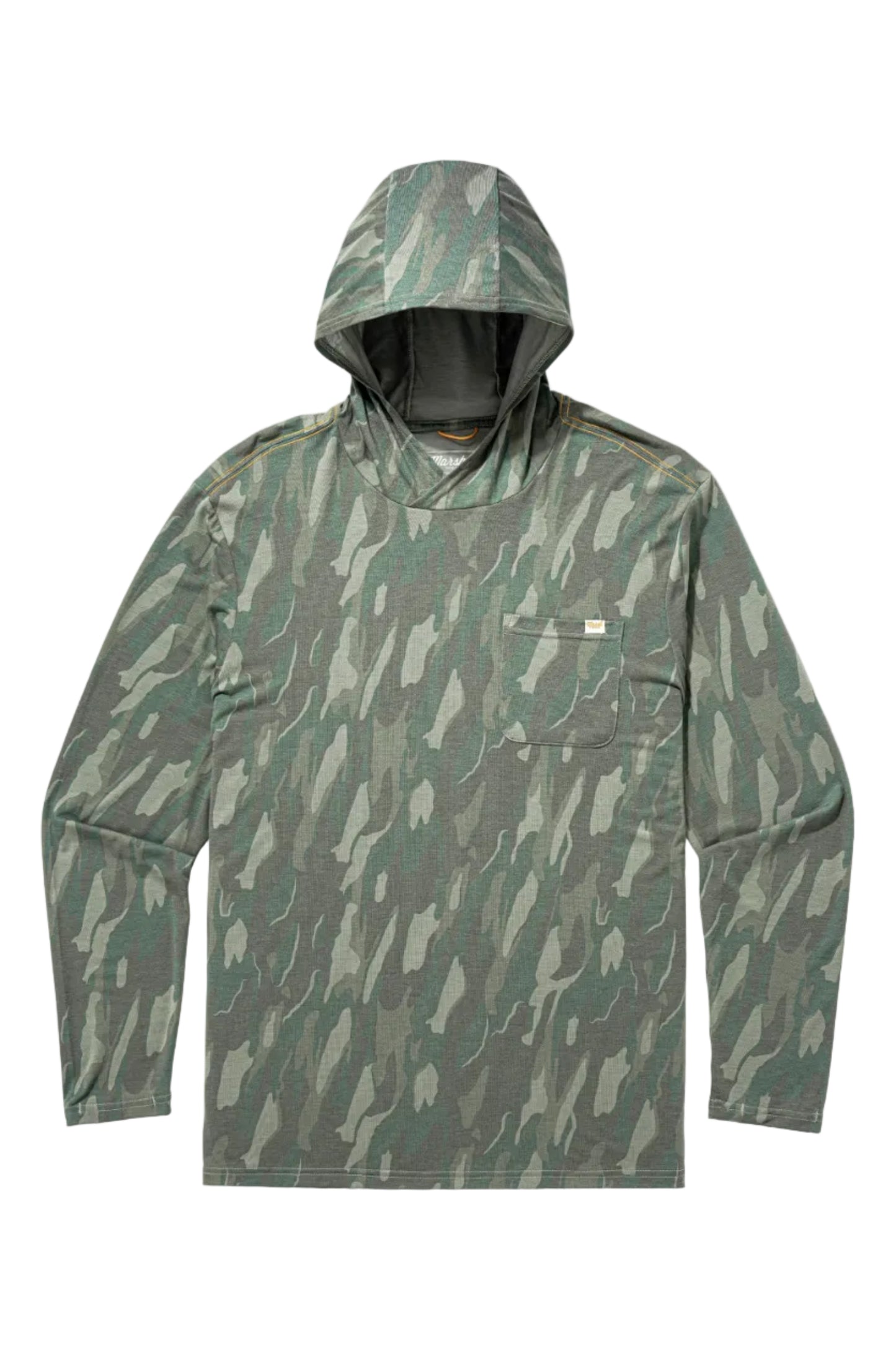 Marsh Buxton Tech Hoodie - Thyme Lowland Camo
