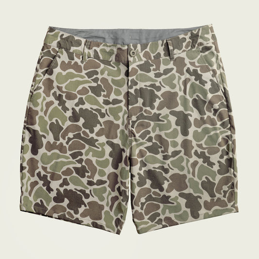 Marsh Wear | Prime Short | Dark Green Mallard Camo
